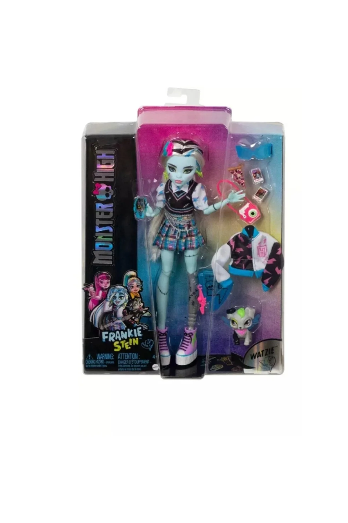عروسک های مدل پسرانه و دخترانه بچگانه فرانکی استین شخصیت اصلی نوزادان HHK53 MONSTER HIGH