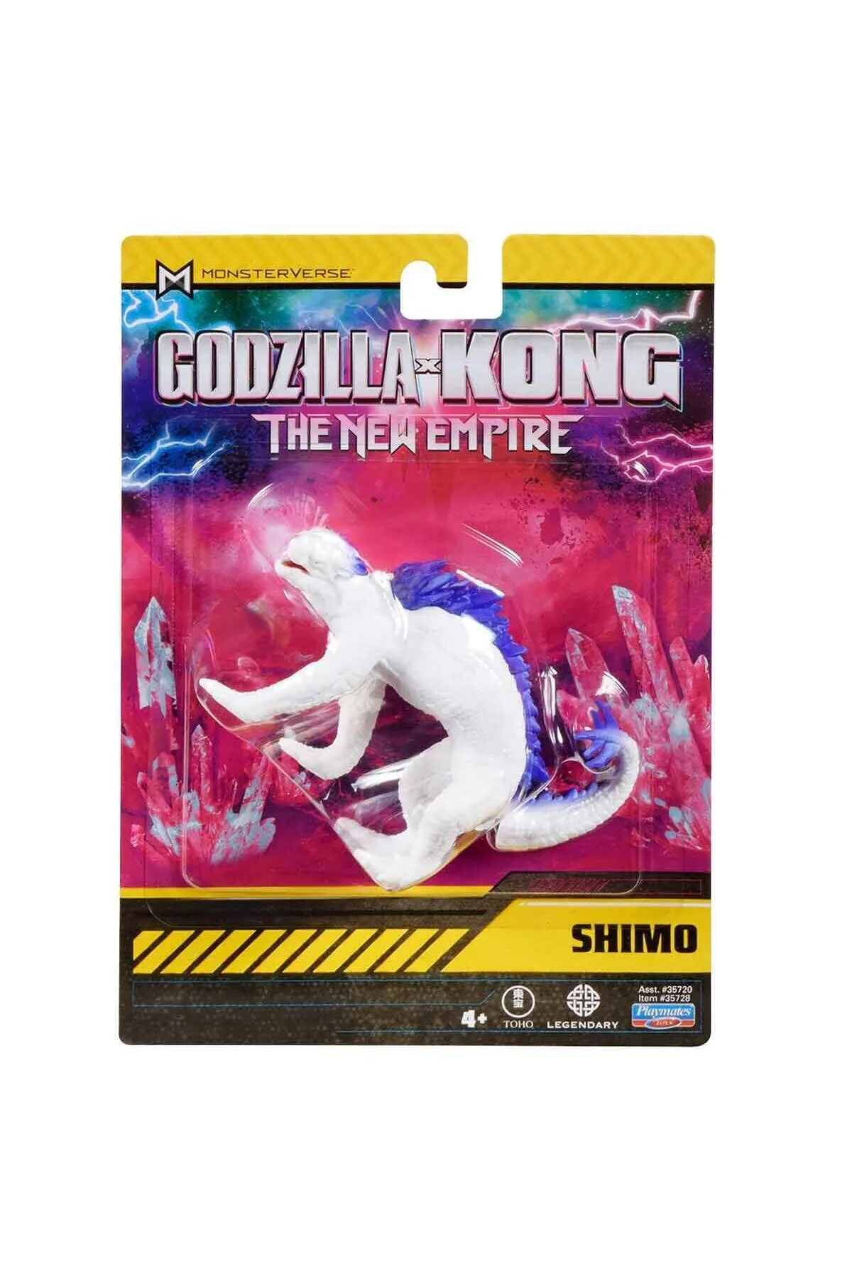 اسباب بازی های فیگور شخصیت GODZILLA و KONG MINI شکل 8 سانتی متر SHIMO GIOCHI PREZIOSI