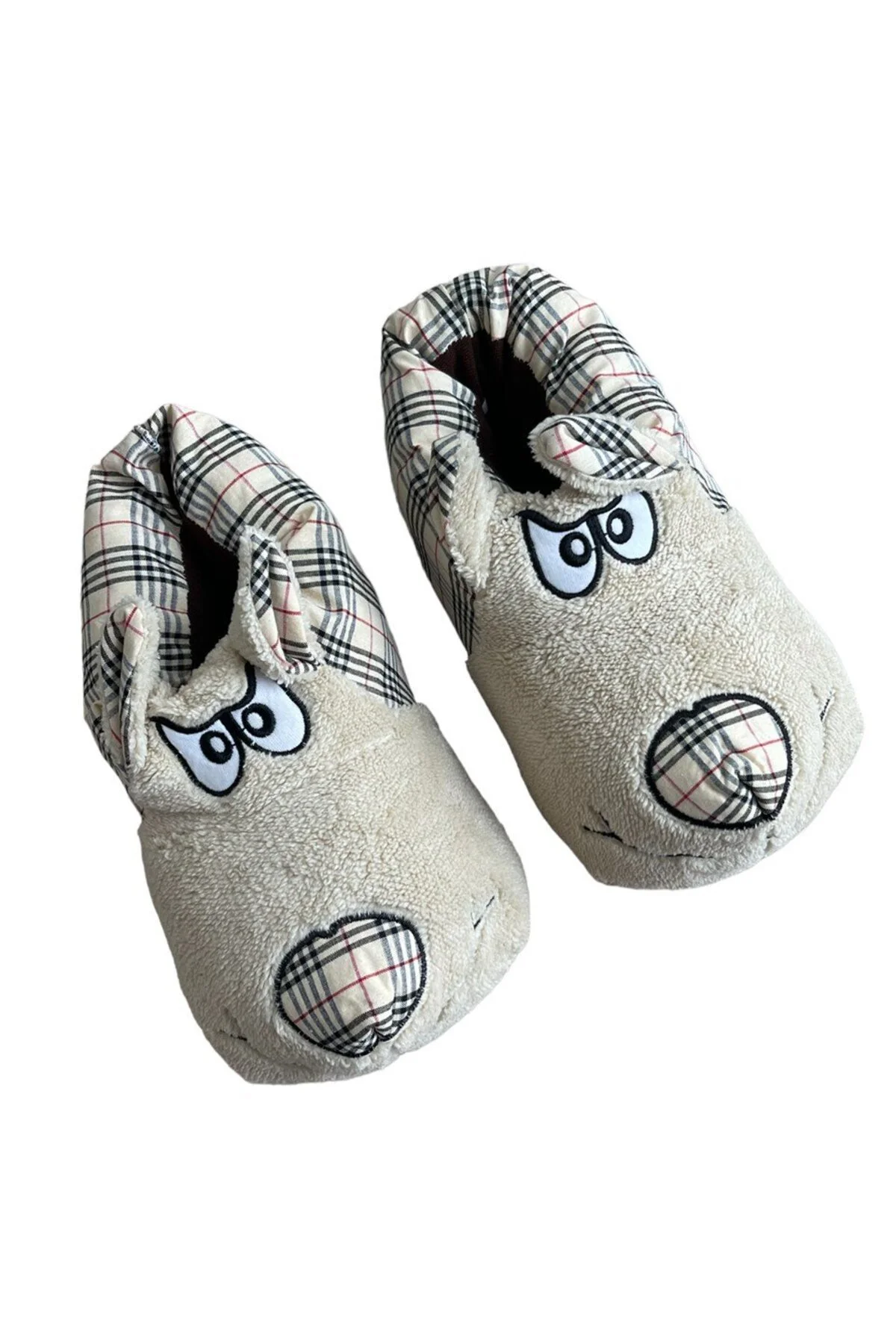 قایق خانه نود مردانه کفش چکمه خانگی PANDUF BEIGE PLAID لایگر Liger