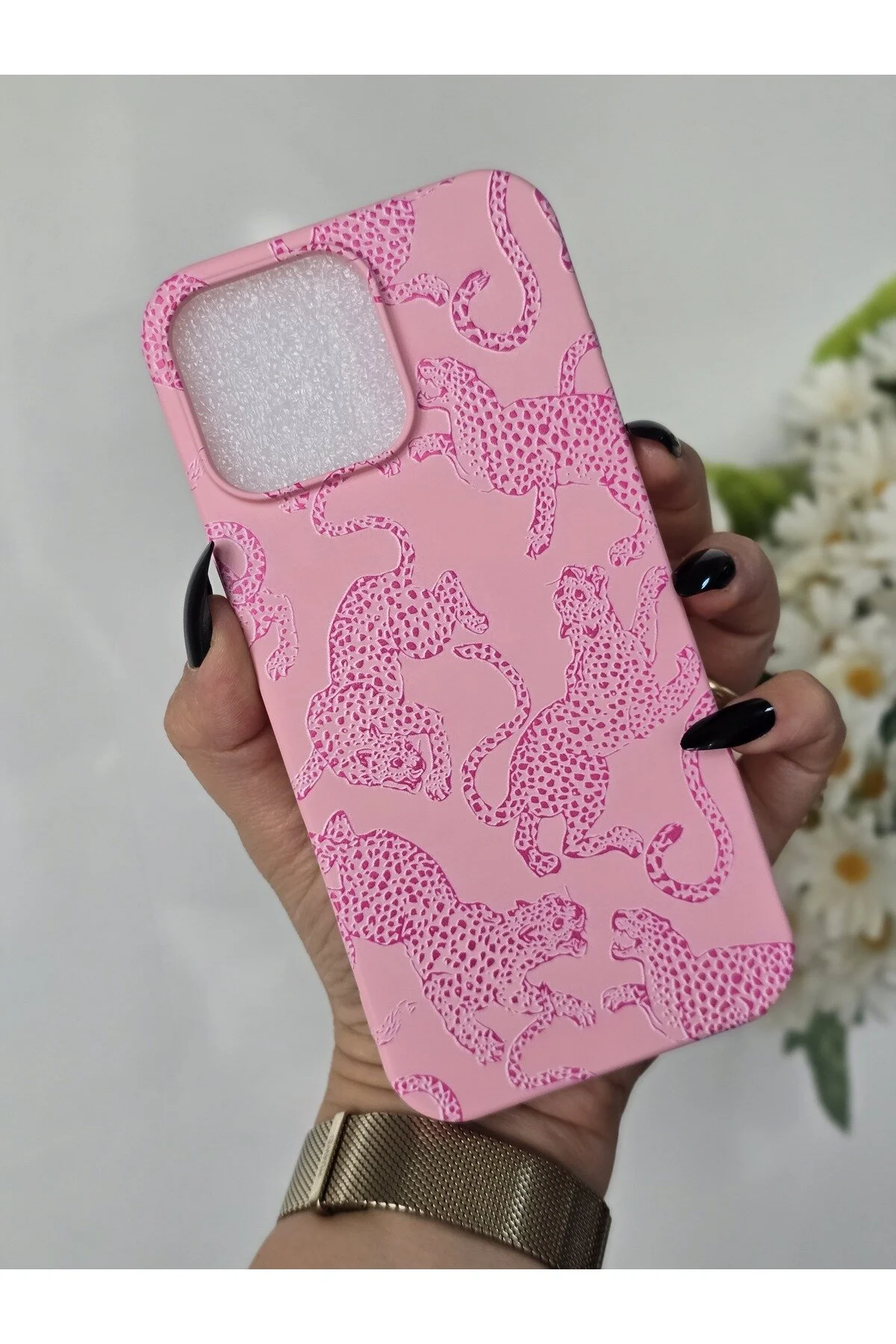 کاور و قاب چاپی مخملی سازگار با IPHONE 16 Magic Ring