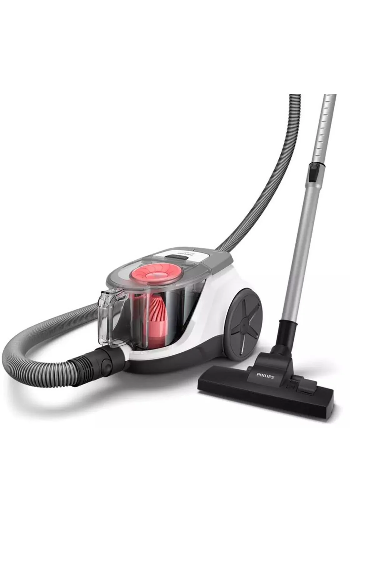 جاروبرقی بدون کیسه NEW 850 W XB2142 09 POWERCYCLONE گرد و غبار سفید نازل چند منظوره Philips