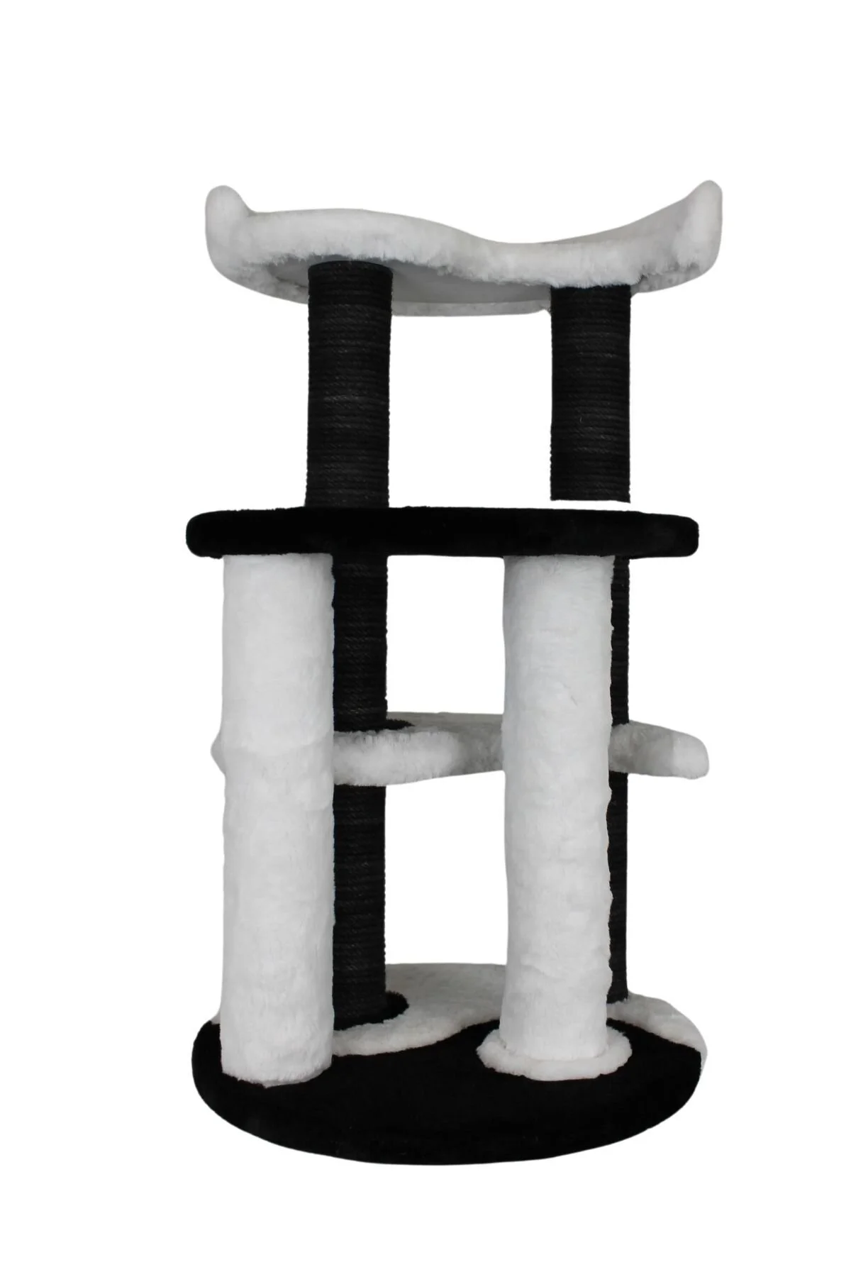 تخته و وسایل خراش گربه سفید خراشیدن Yinyang اورجینال LOTUS FURNITURE PET SERIES
