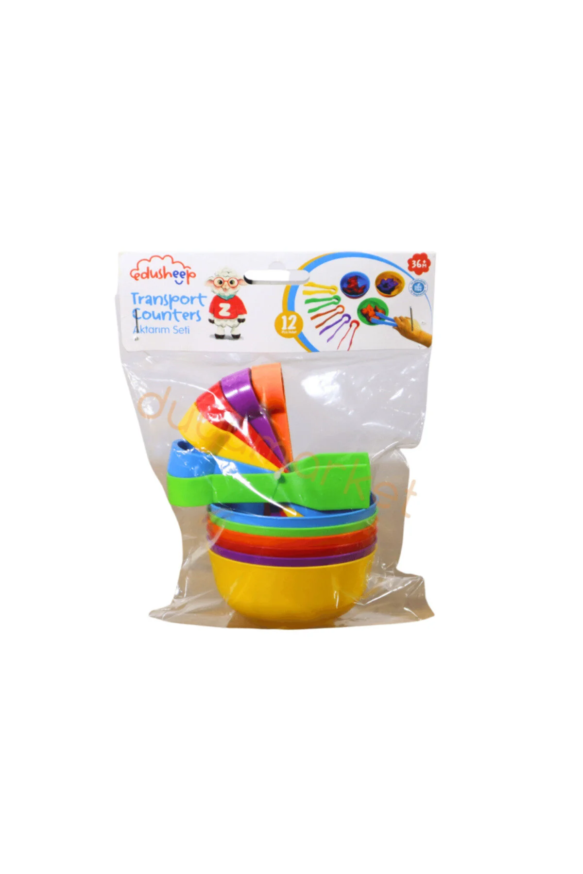 ماشین اسباب بازی ست انتقال انبر و کاسه ZUZU 6MP 039 Zuzu Toys