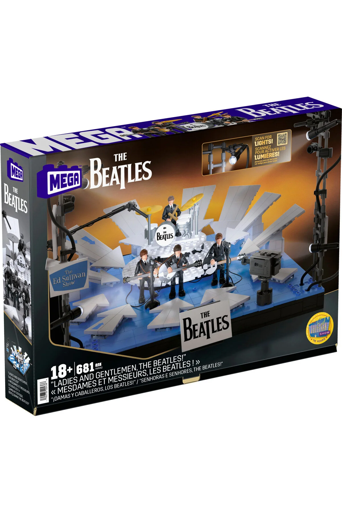لگو و اسباب بازی های ساخت محور MEGA™ THE BEATLES LIGHT UP MEGA ست ساختمانی بیتلز برای کلکسیونرها 681 قطعه HVH42 از ترکیه The Beatles