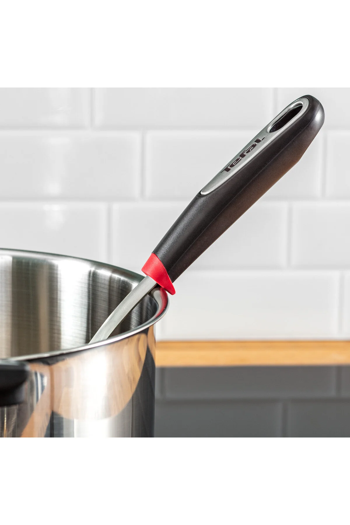 ست سرو چند رنگ K11814 Spatula طولانی فولاد ضد زنگ اینگنیو TEFAL