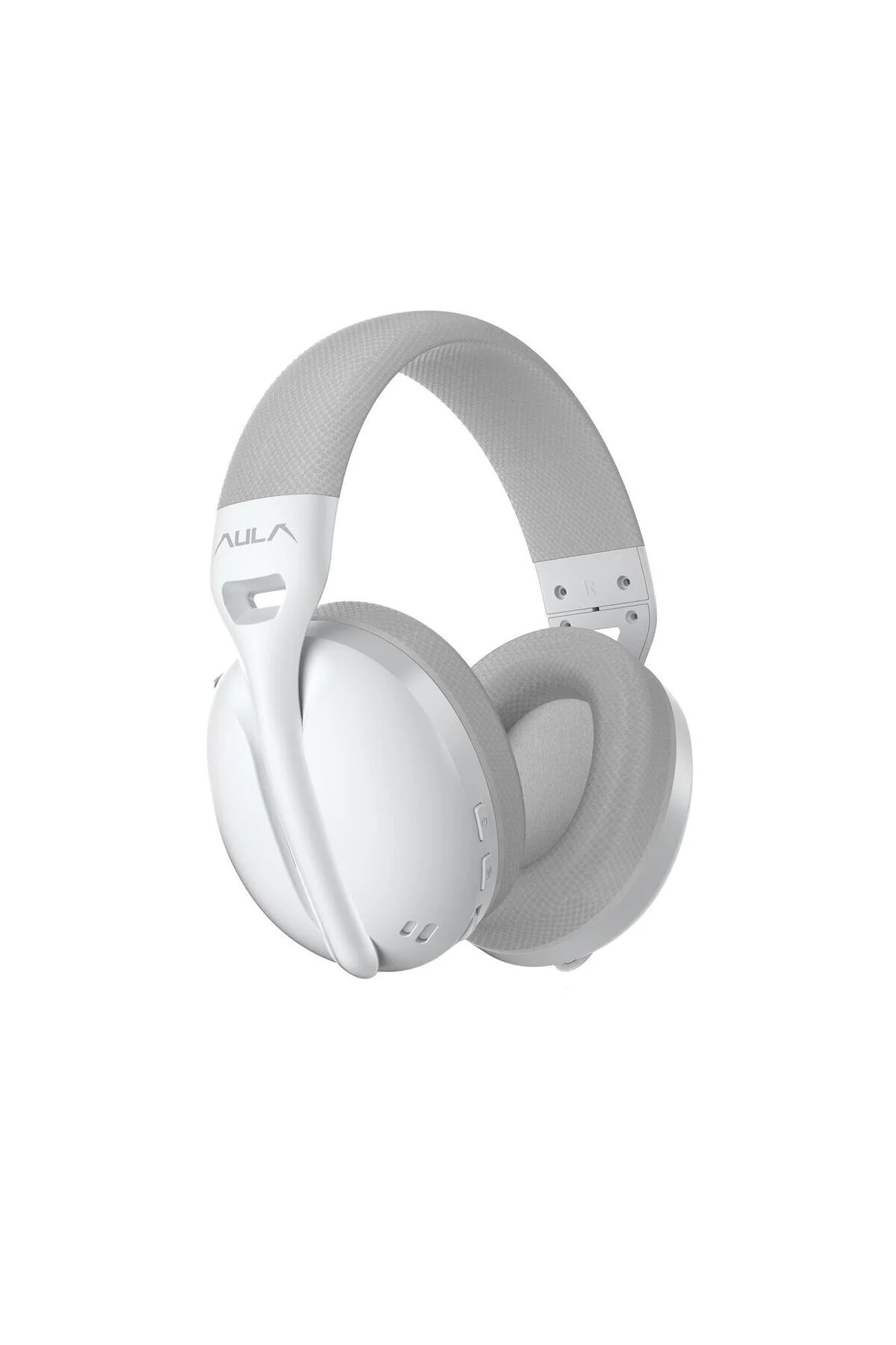 هدست مخصوص بازی S6 ULTRA LIGHT WIRELESS BLUETOOTH TYPE C MICROPHONE GAMING PLAYER WHITE Aula