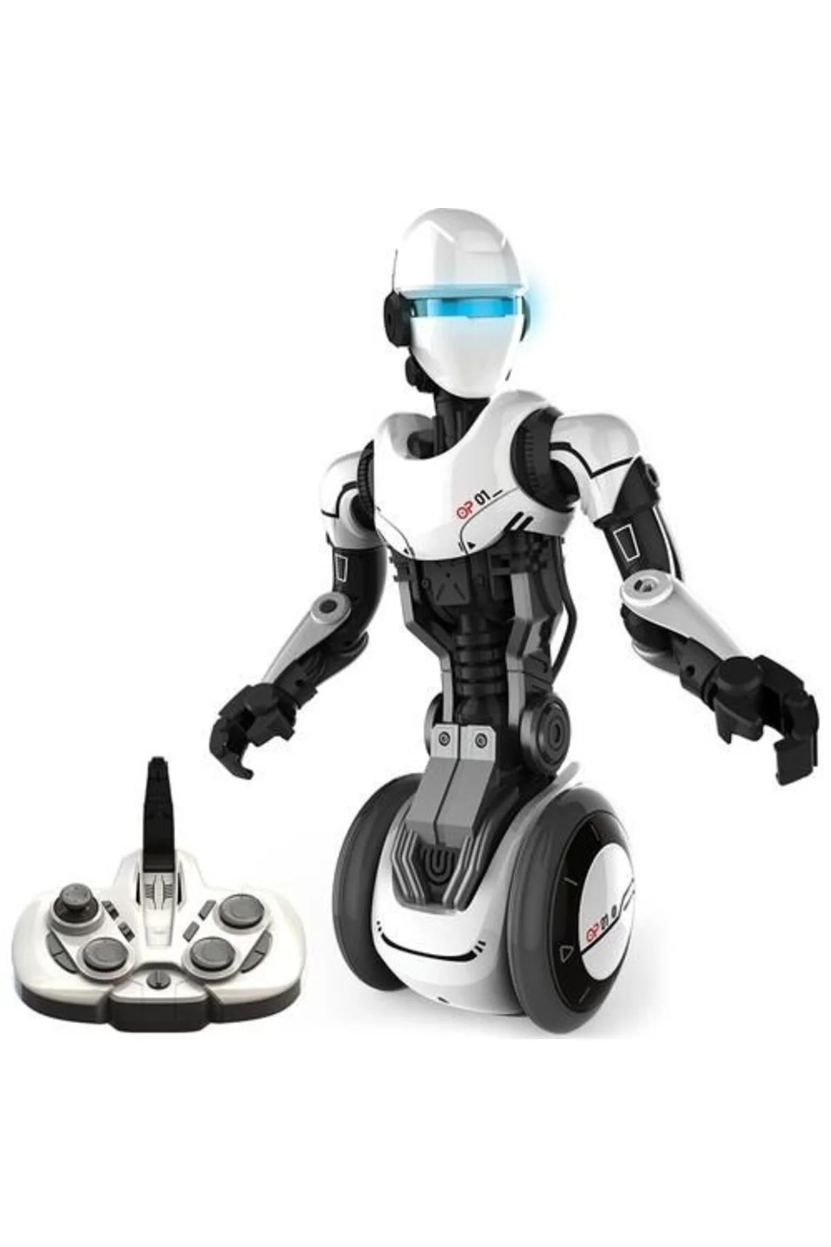 اسباب بازی های کنترل از راه دور سفید Silverlit Op One Robot اورجینال Genel Markalar
