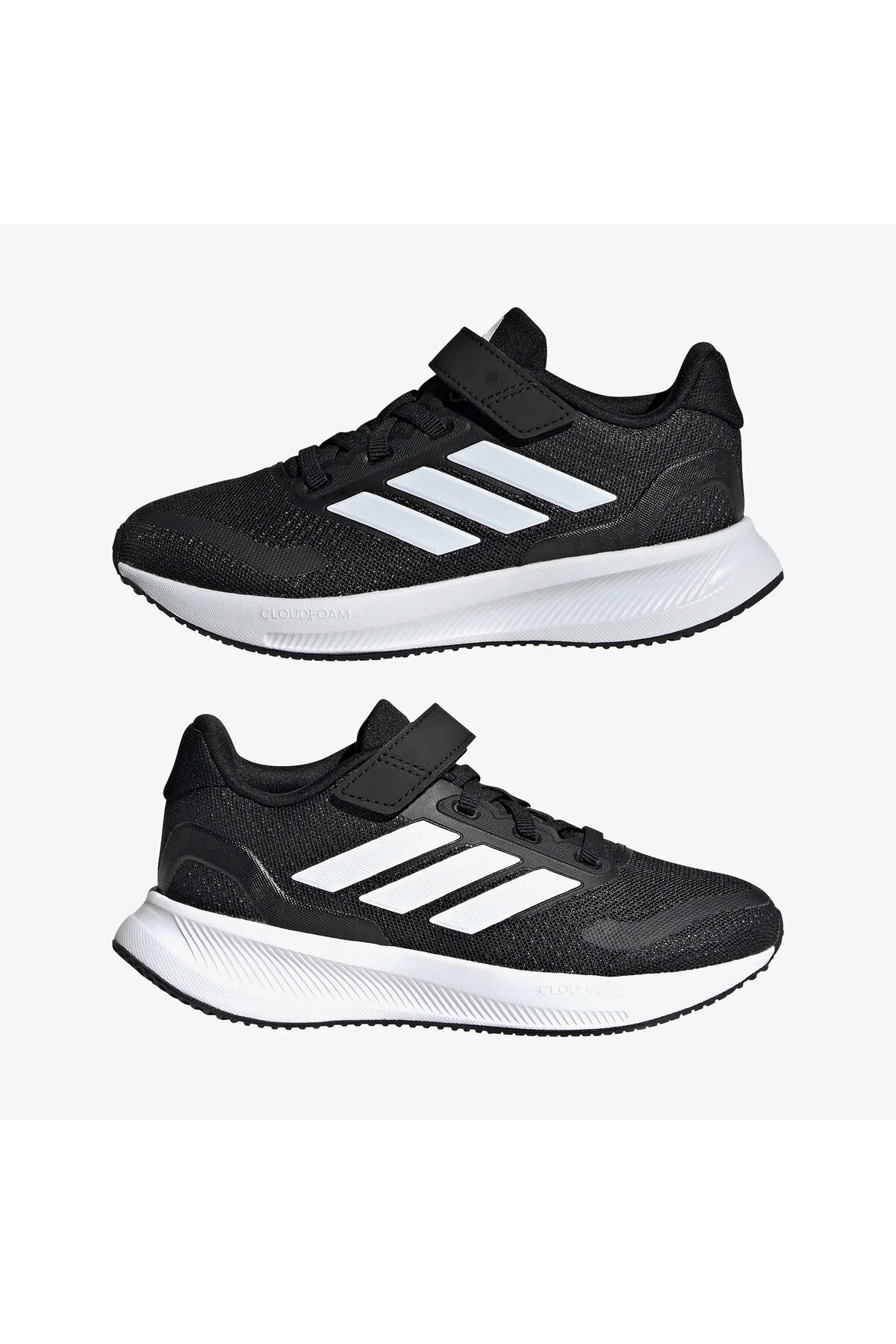کفش دو و تمرین دخترانه پسرانه بچگانه RUNFALCON 5 های سیاه در حال رانینگ آدیداس adidas
