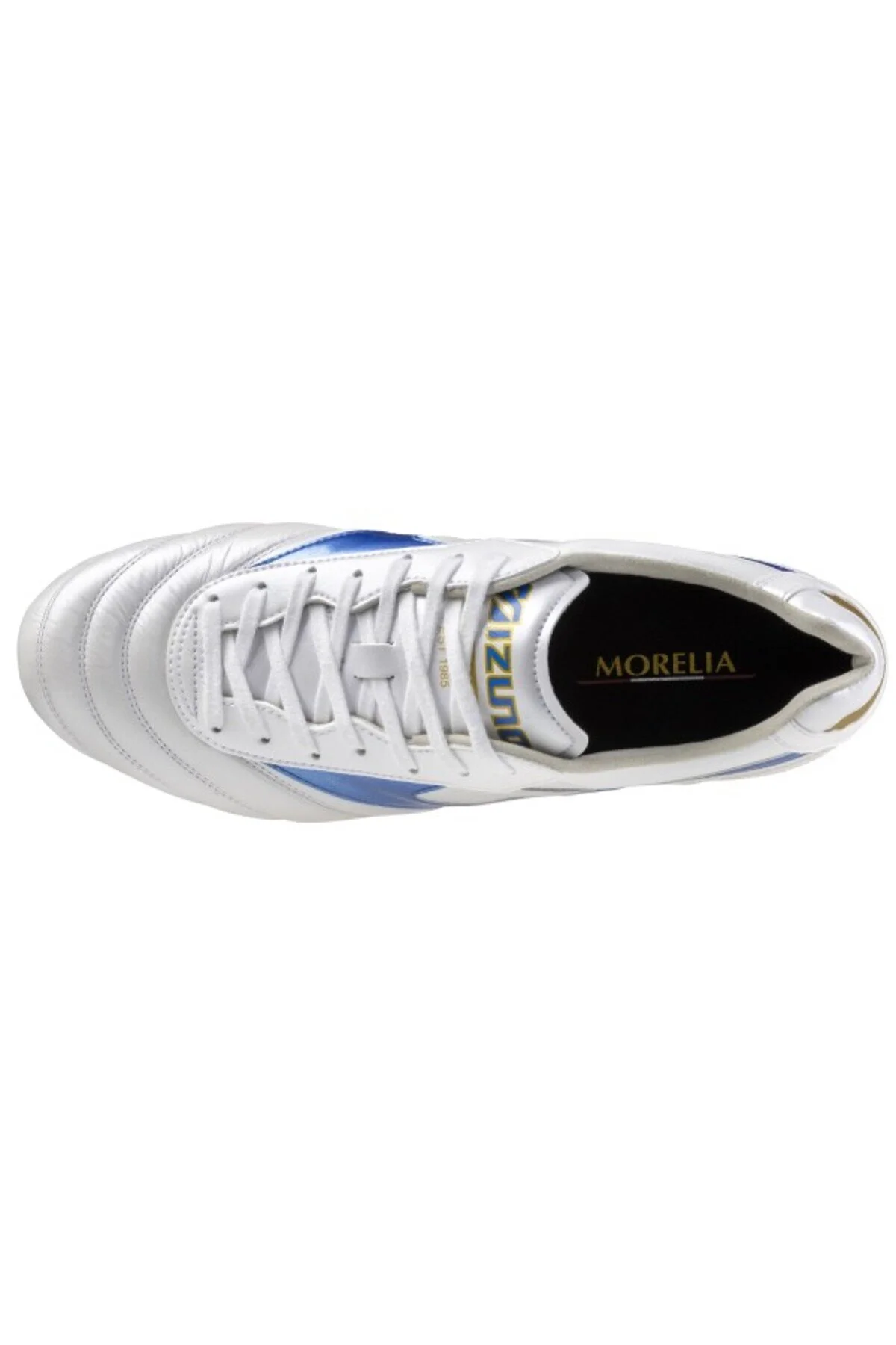 کفش مردانه Morelia 2 Crampon Elite سفید Blue میزانو Mizuno
