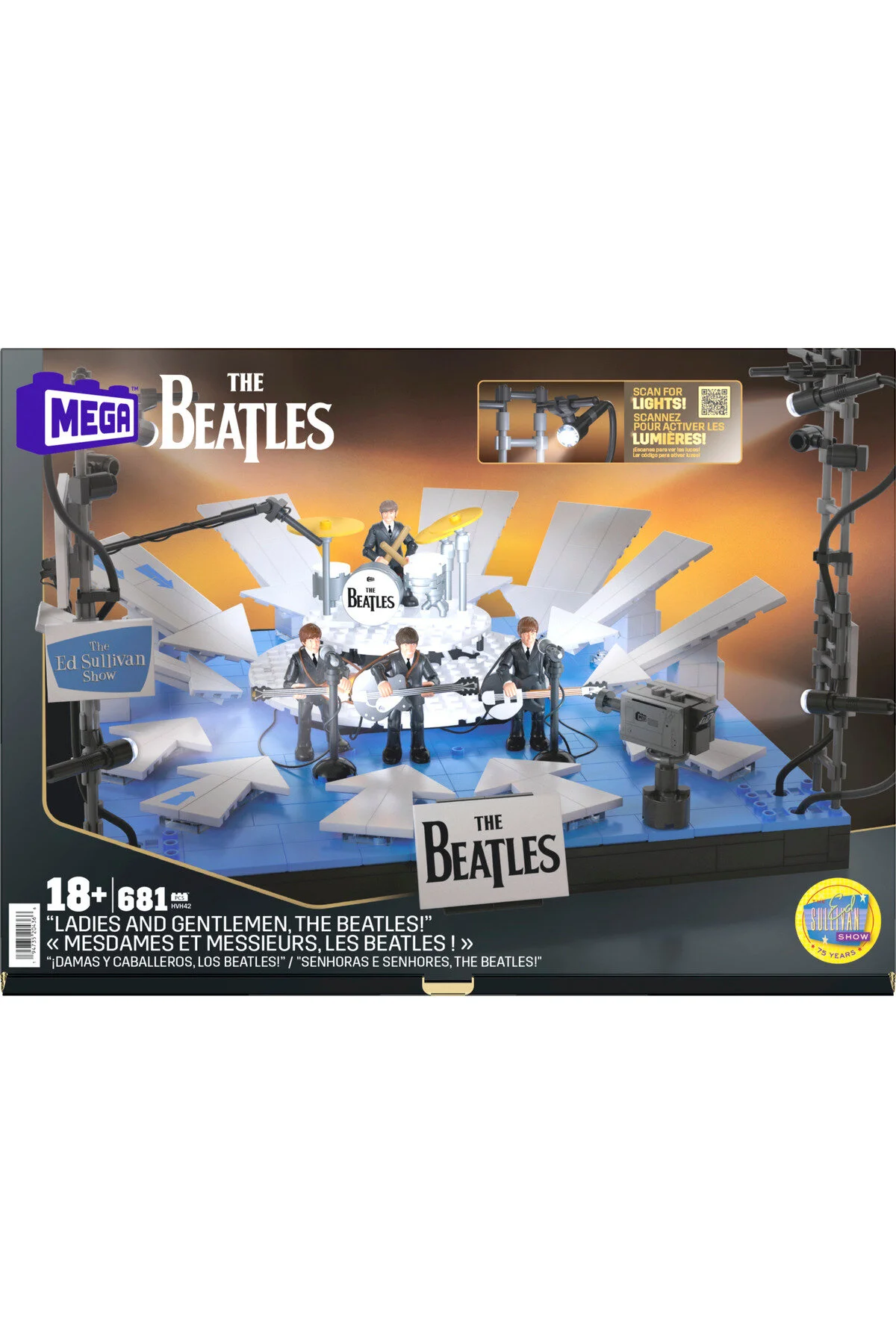 لگو و اسباب بازی های ساخت محور MEGA™ THE BEATLES LIGHT UP MEGA ست ساختمانی بیتلز برای کلکسیونرها 681 قطعه HVH42 از ترکیه The Beatles