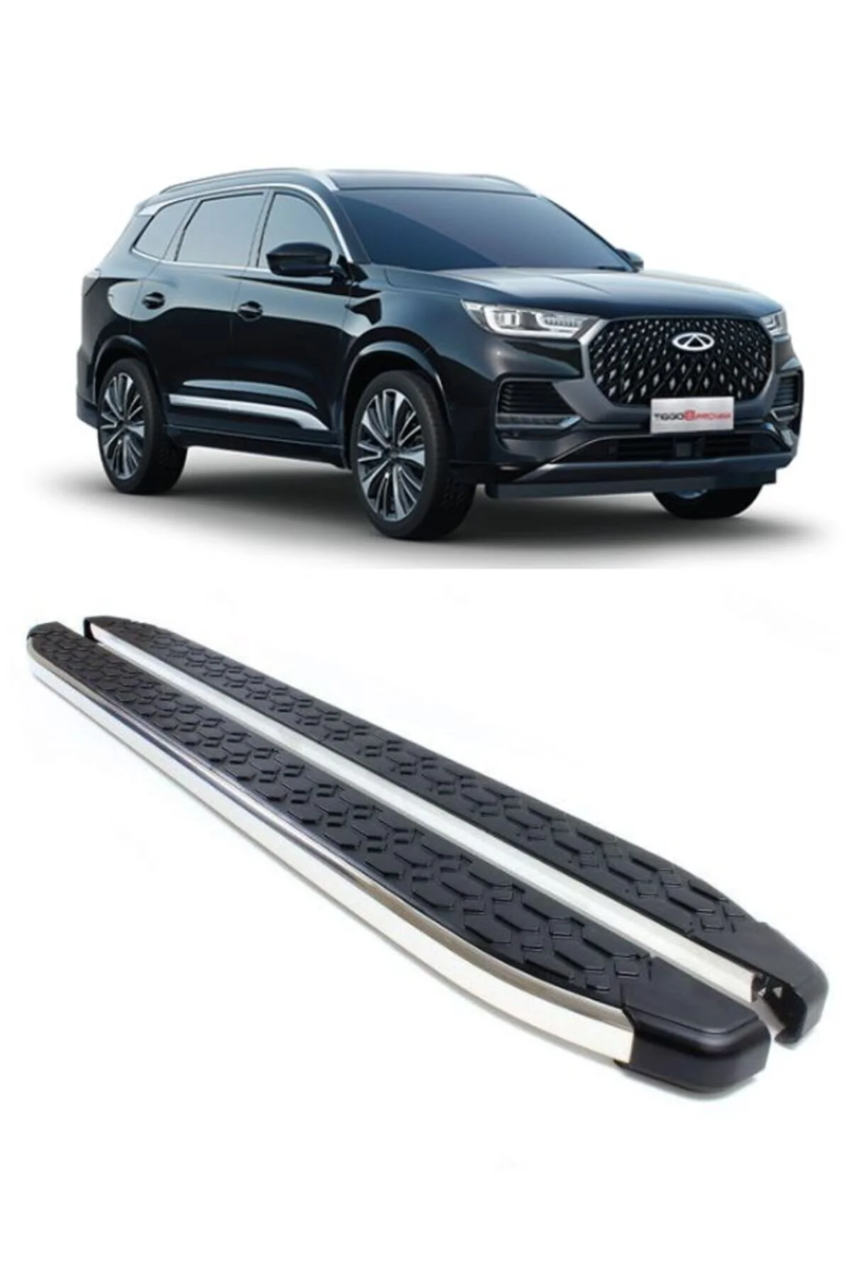 محافظ پلاستیکی رکاب CHERY 8 PRO SIDE STEP 183CM بالاتر از 2023 autosyper