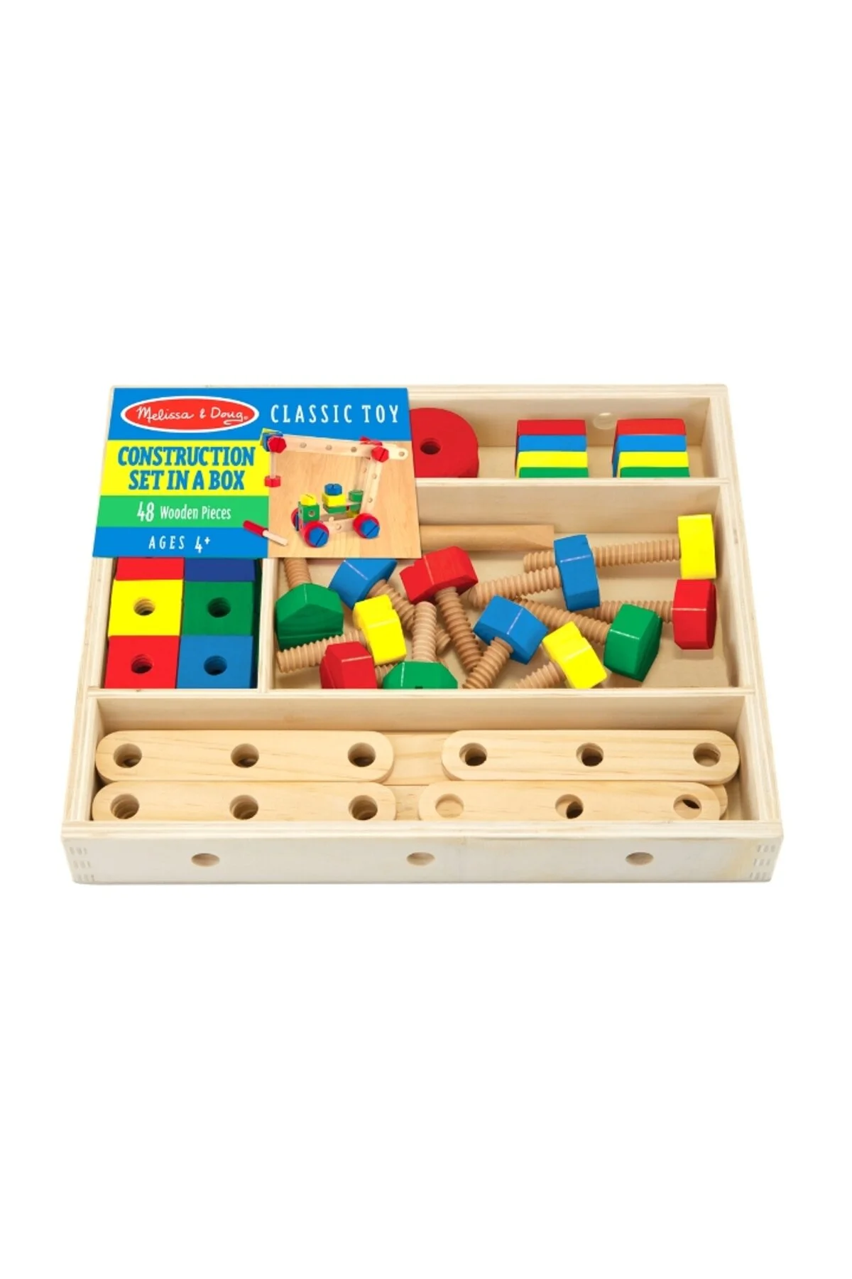 اسباب بازی های آموزشی مجموعه نصب ملیسا و داگ وود Melissa & Doug Melissa & Doug