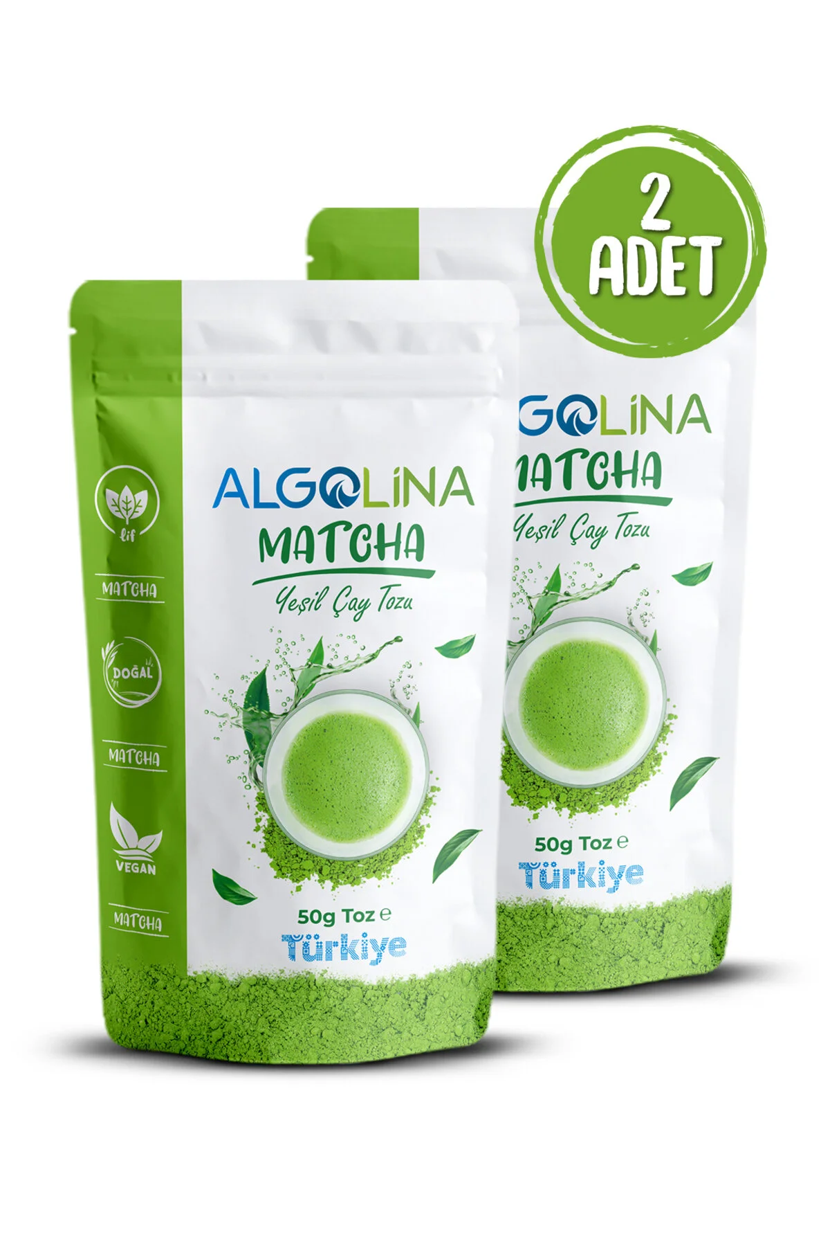 سایر دمنوش های گیاهی پودر ماتا 50 گرم چای 2 قطعه Algolina