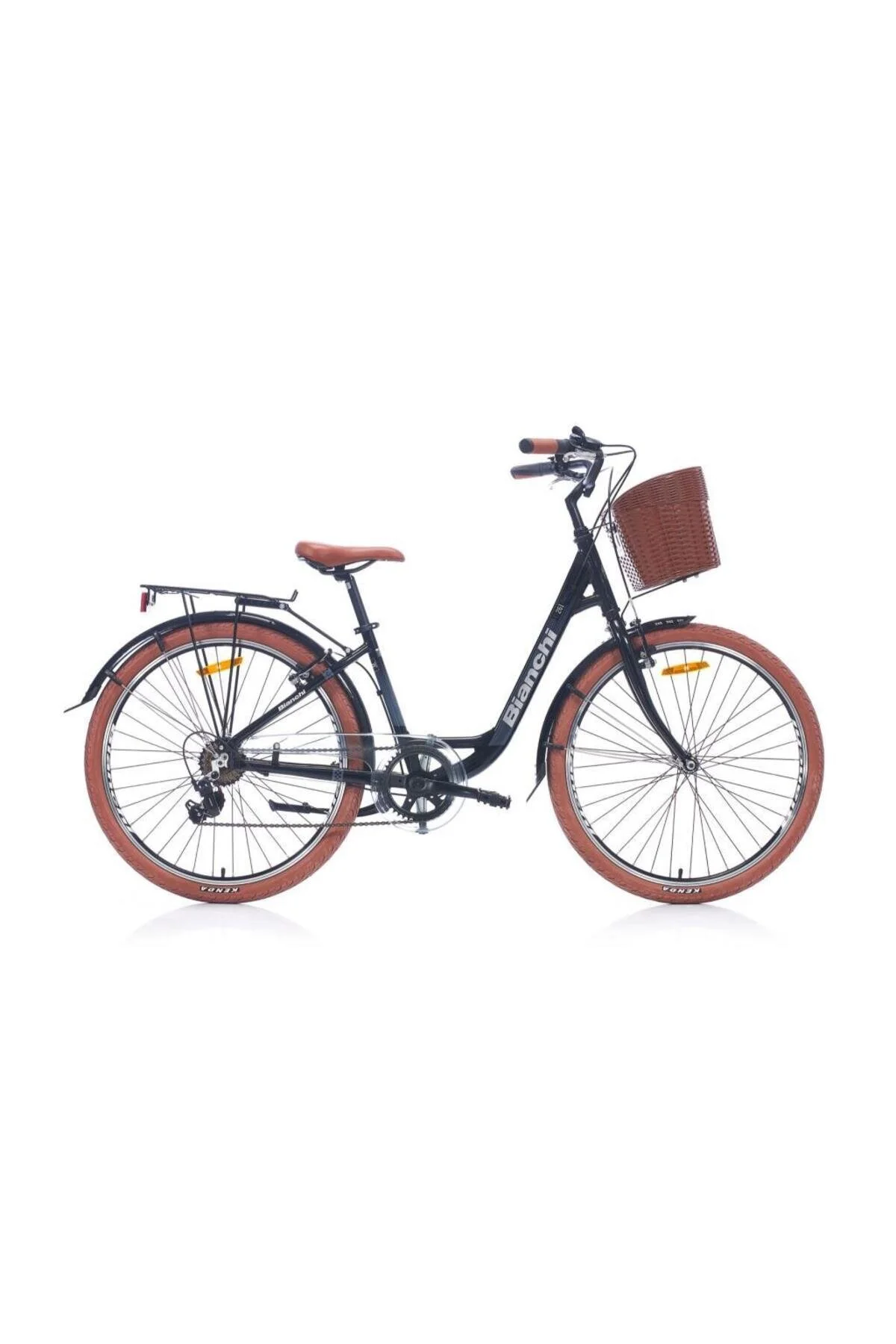 دوچرخه چند رنگ مردانه و زنانه C261 26 چرخ V FREN 7 GEAR 2025 CITY بیانکی Bianchi