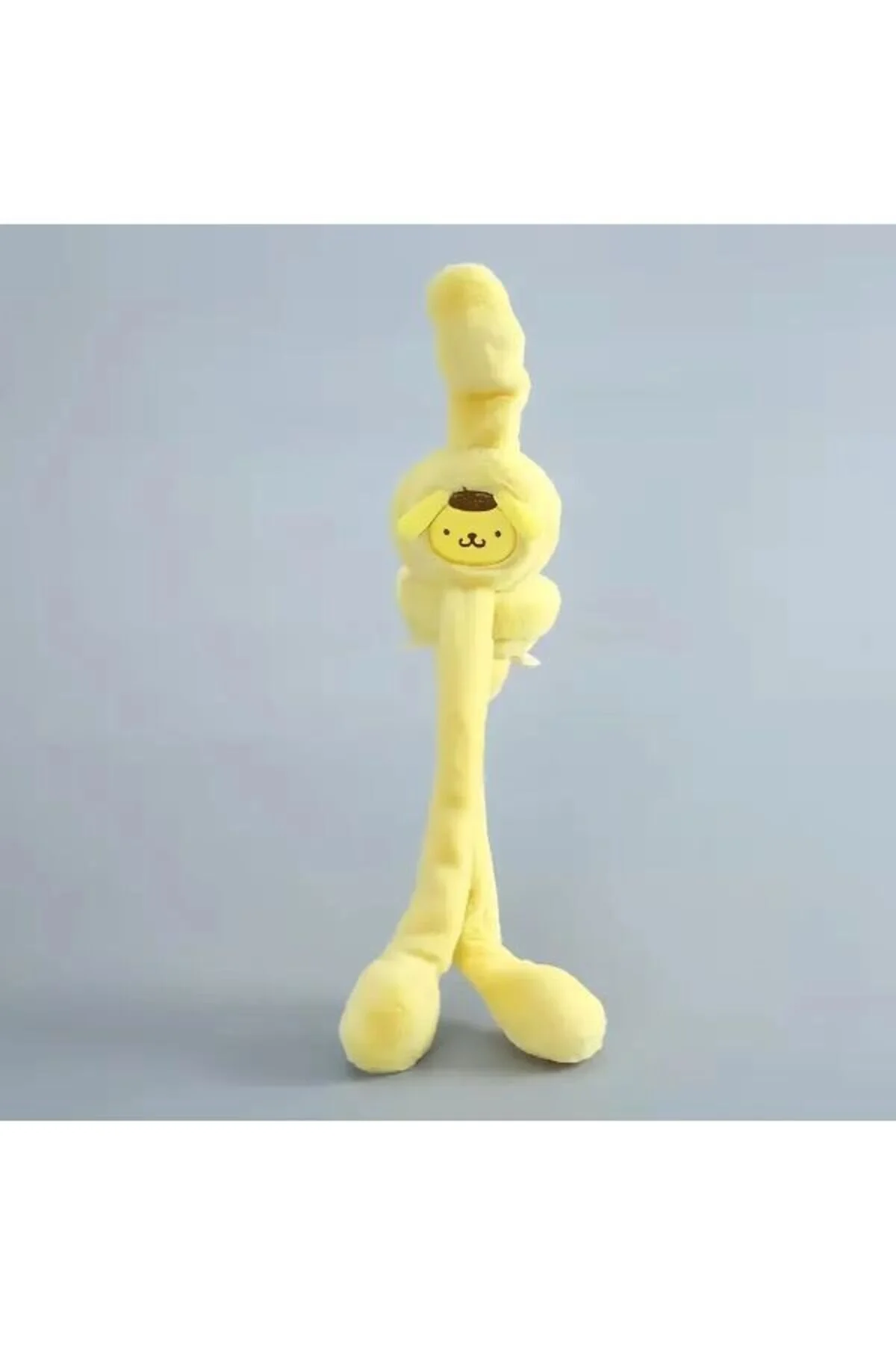 اسباب بازی های پشمی تاج هدفون مخمل دار KUROMI SANRIO POM PURIN CINNAMOROLL با گوش و صدای متحرک oyuncakçı savaş & europe shop