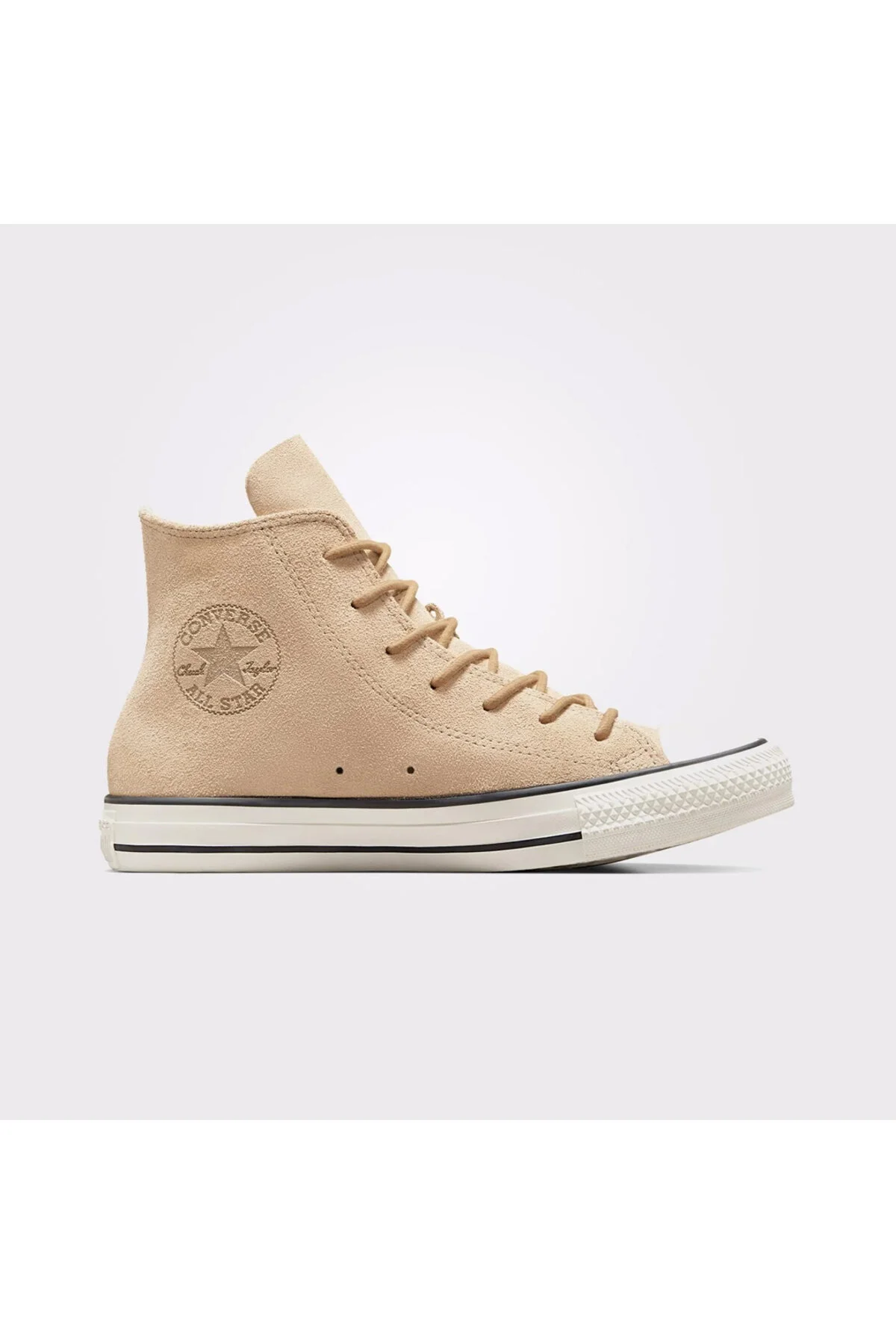 کفش زنانه چاک تیلور تمام ستاره Mono Sude رنگ بژ ورزشی کانورس Converse