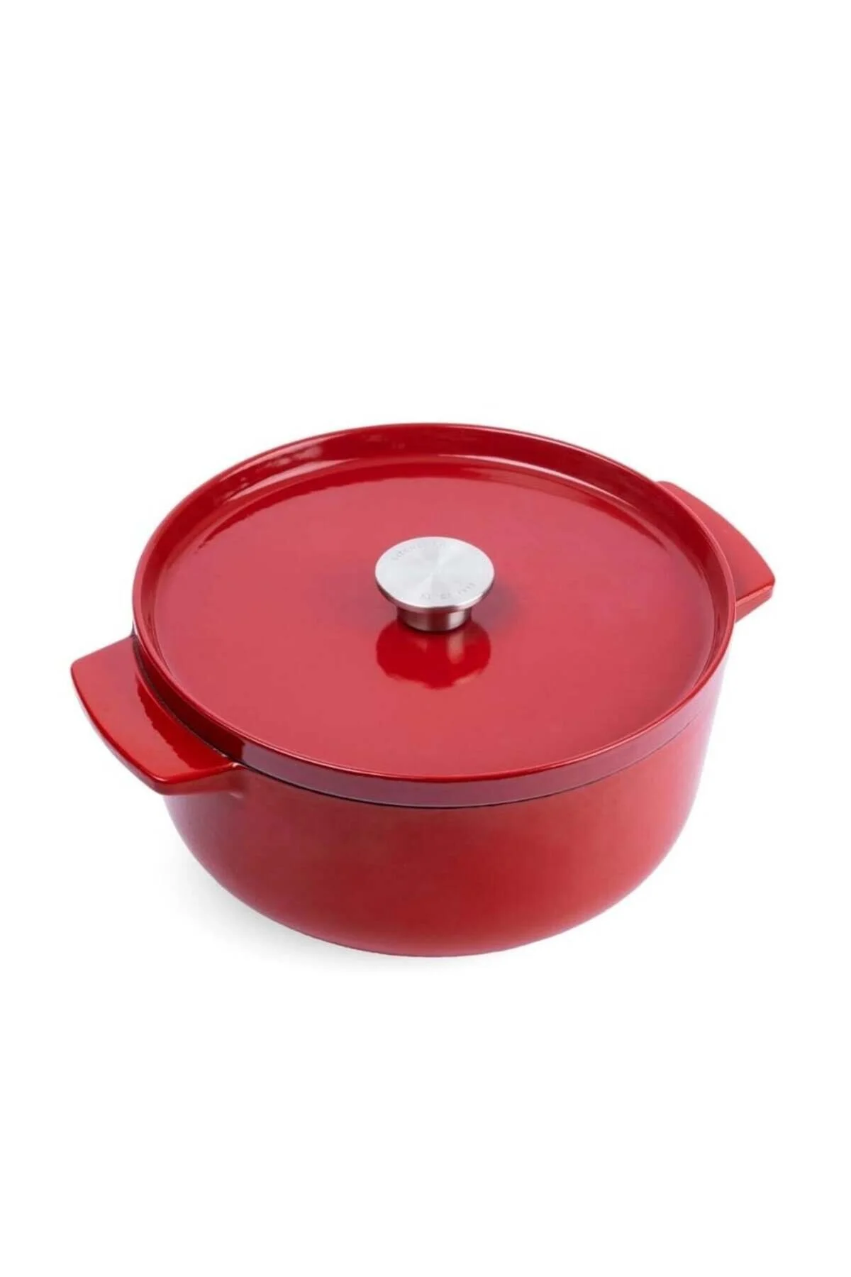 لوازم پخت و سرو قرمز Cc00606060 001 52 لیتر 26 سانتی متر گلدان چدن  Kitchenaid