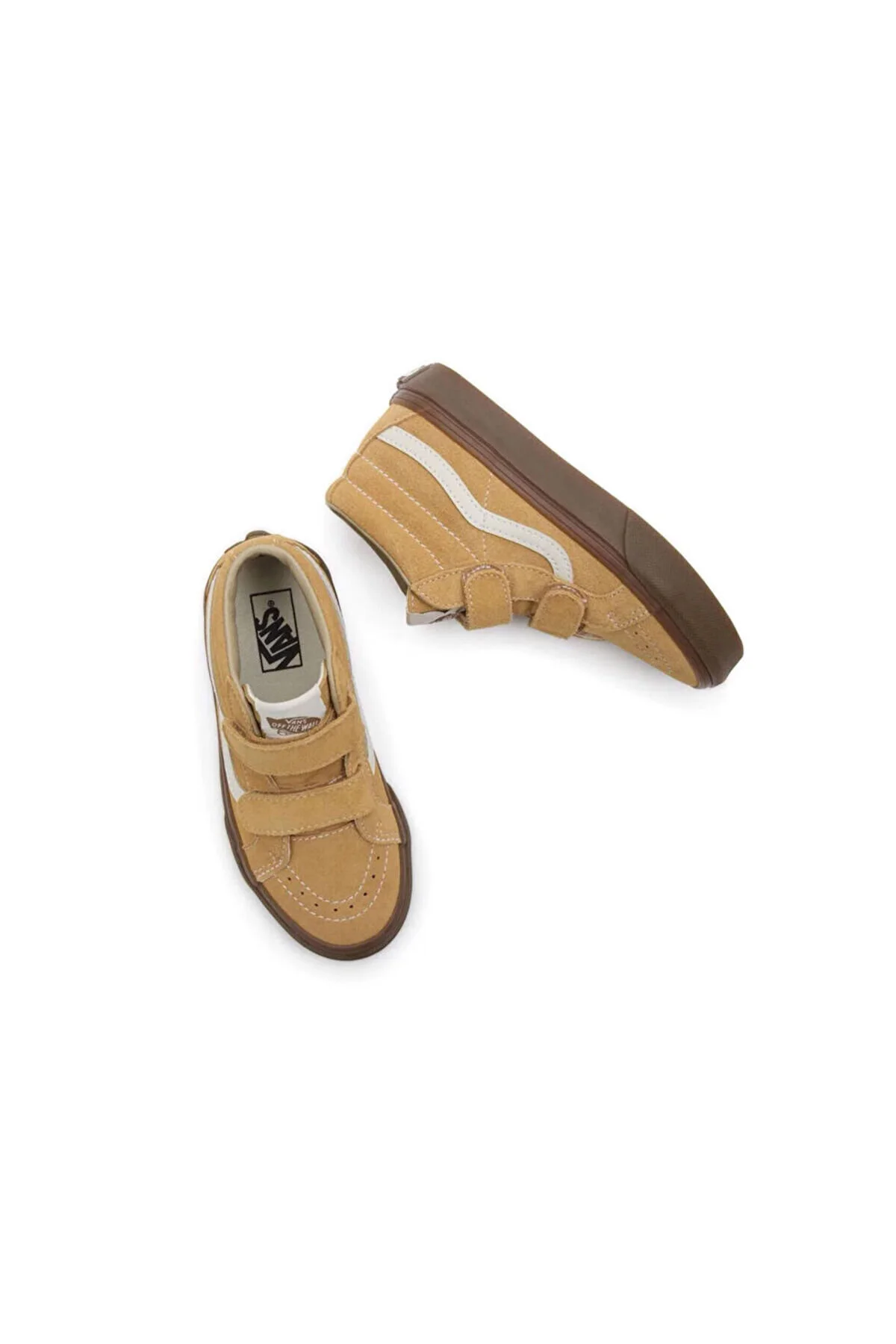کفش دخترانه پسرانه یونیسکس Sk8 Mid Reissue V Kids Daily زرد ونس Vans