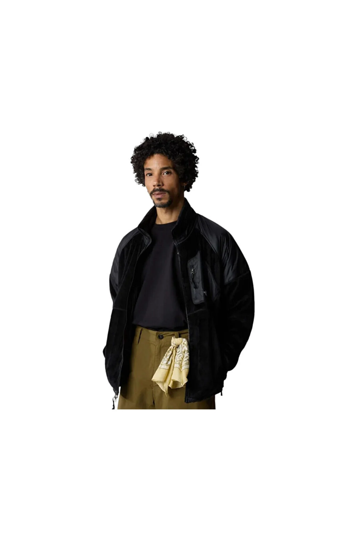 کت مخملی مردانه M VERSA VELOR NF0A84F6JK31 مشکی برای فضای باز نورث فیس The North Face