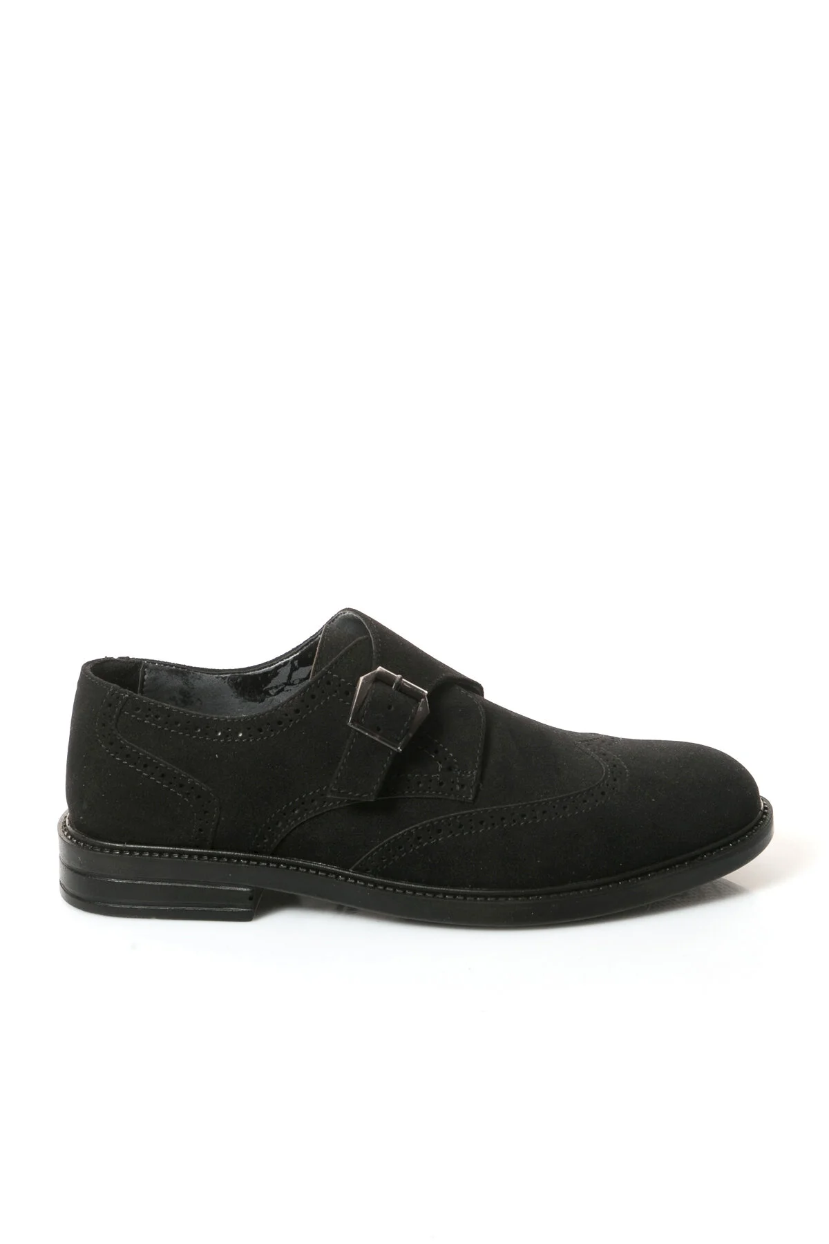 کفش کلاسیک روزانه مشکی مردانه KUNDURA 24E 811 اورجینال Shoes Time