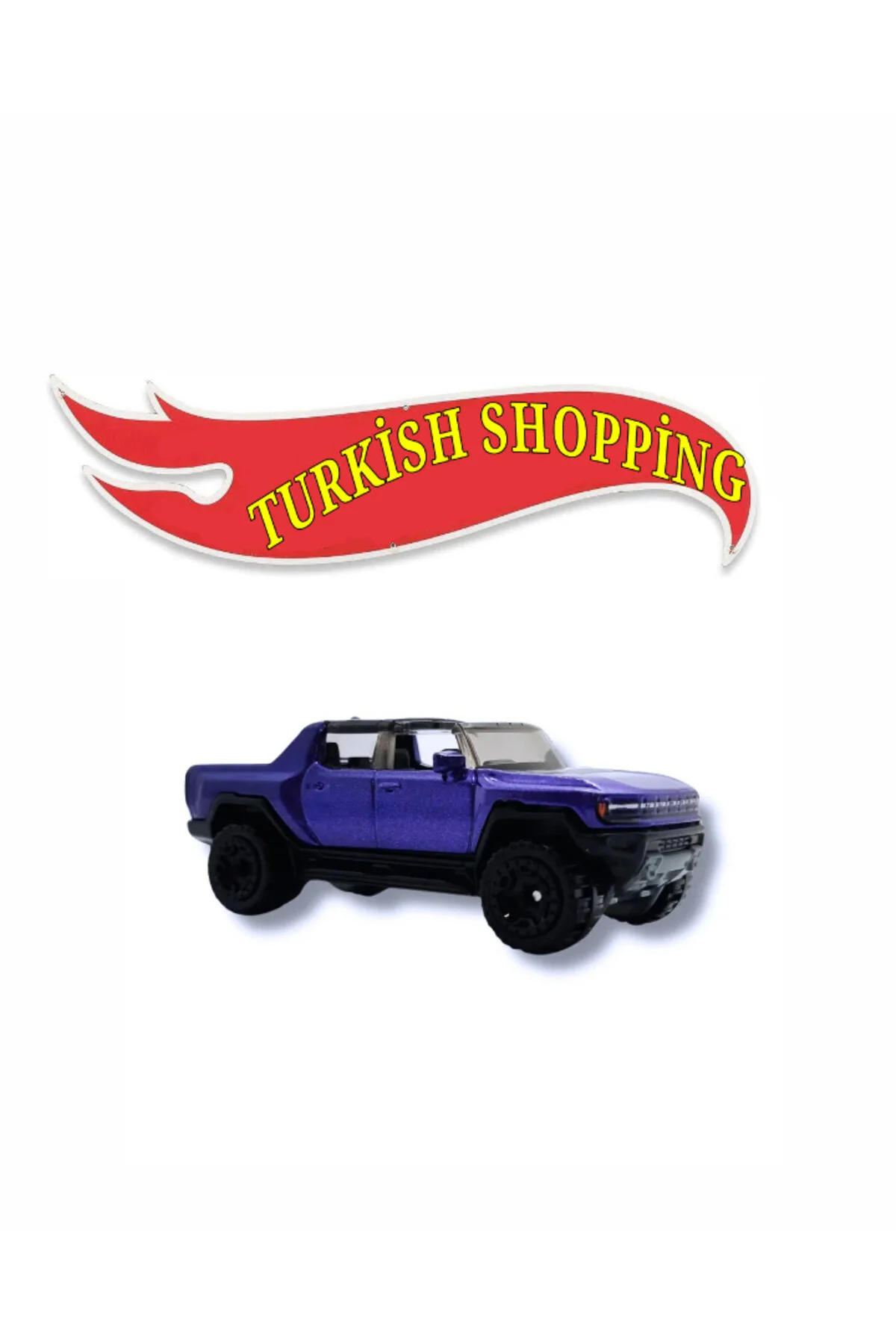 ماشین اسباب بازی بنفش 1:64 مقیاس Gmc Hummer Home Purple HOT WHEELS