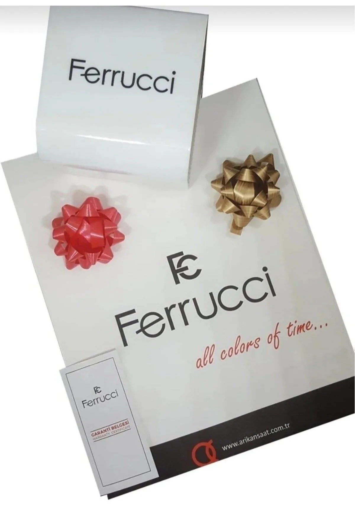 ساعت صورتی زنانه ROSE LIGH اورجینال فروچی Ferrucci
