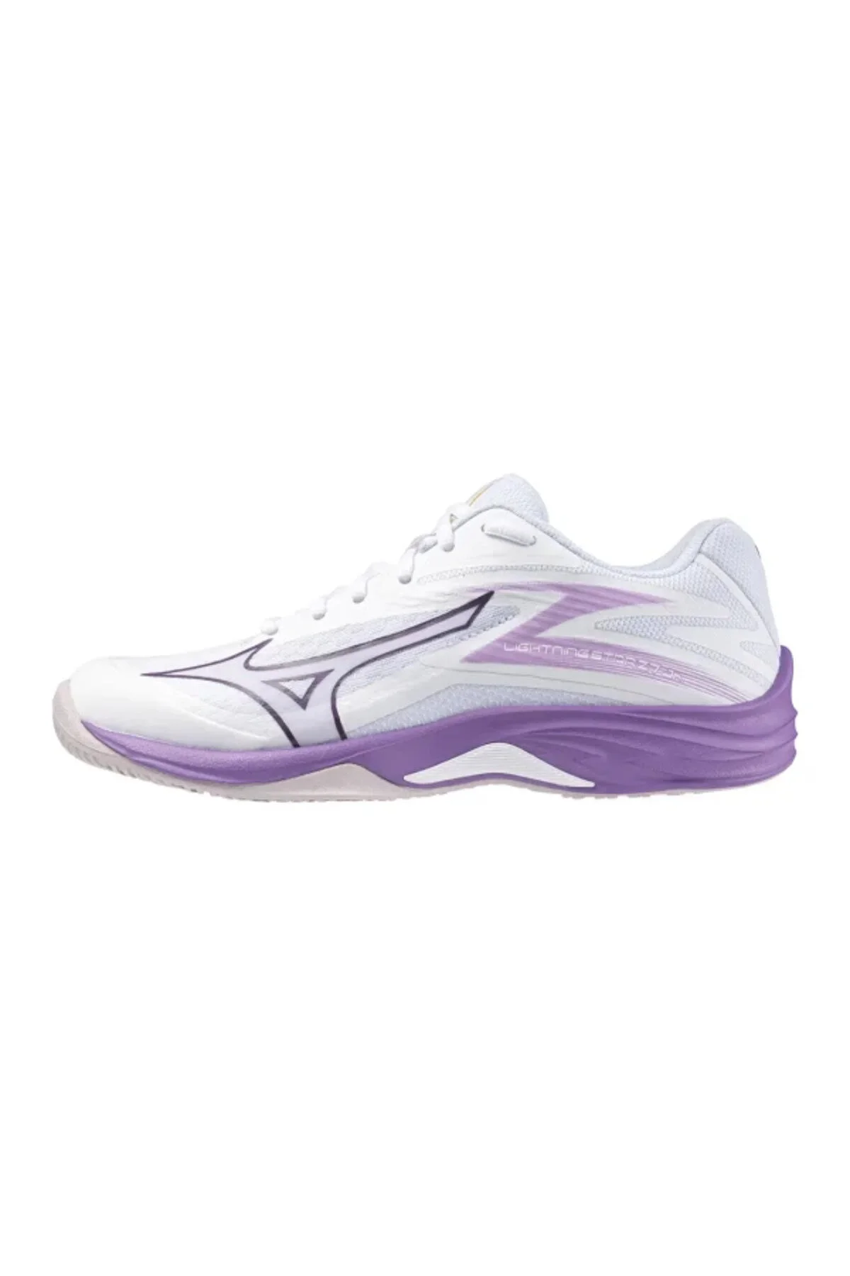 کفش والیبال LIGHTNING STAR Z7 JR UNISEX WALLEYBALL WHITE LILA Mizuno