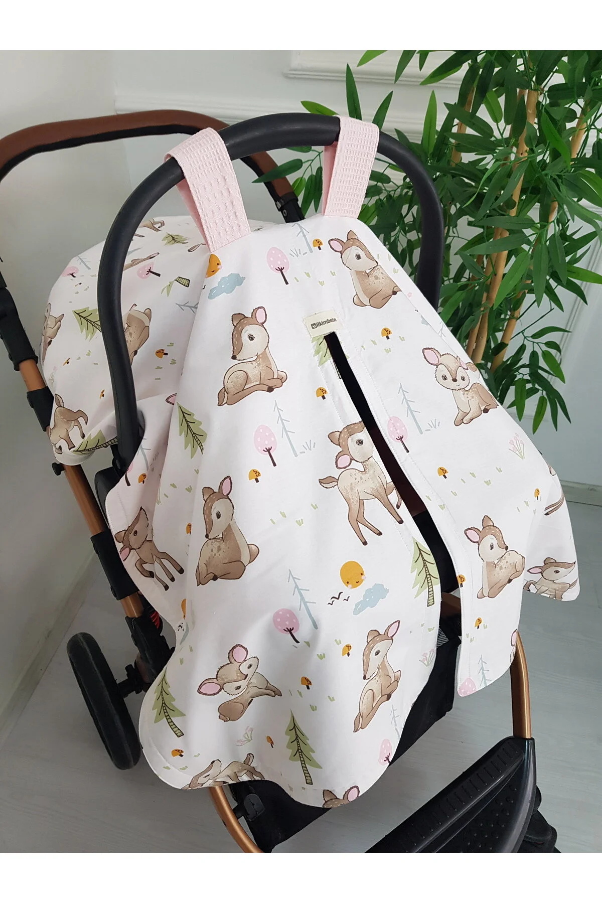 پتوی نوزاد و کودک صورتی پوشش TREE اورجینال ilkimbebe