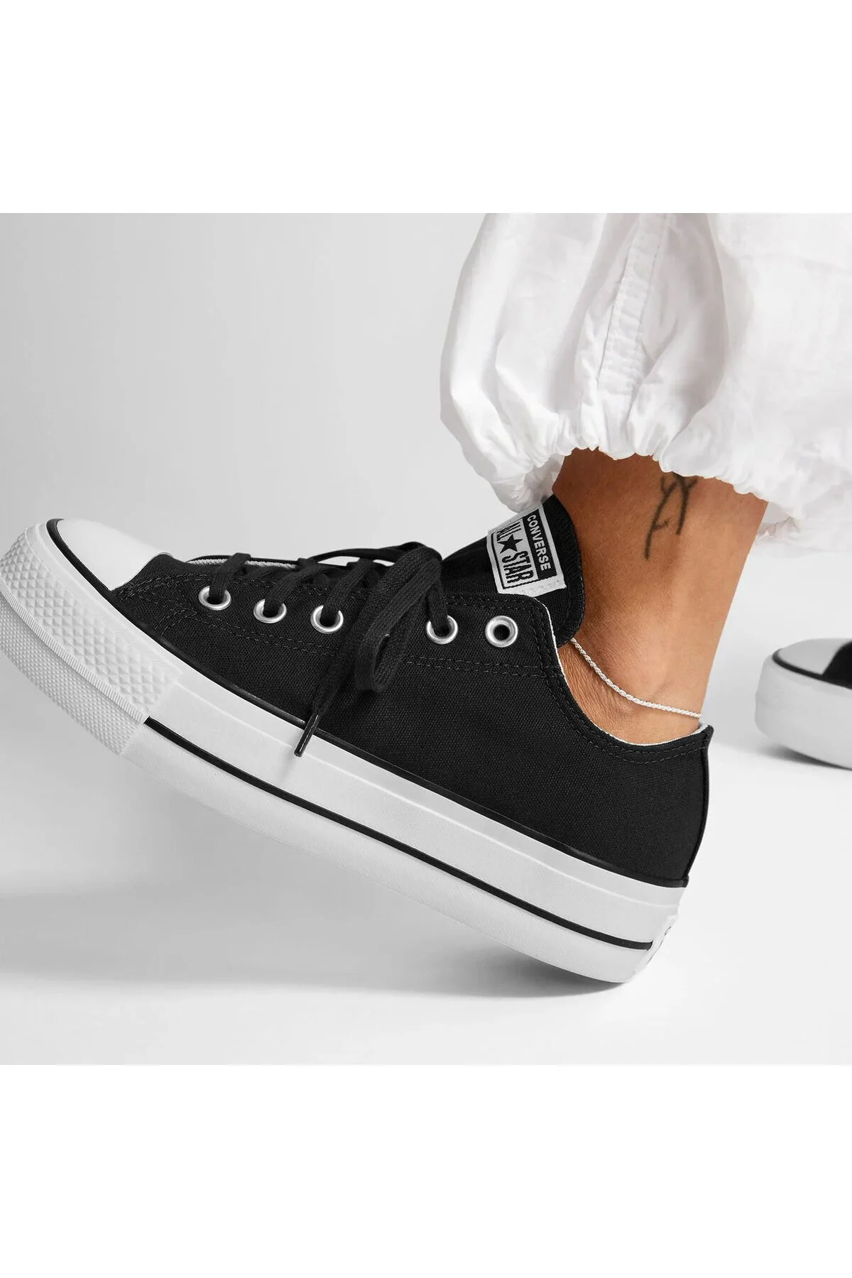 اسنیکر کفش ورزشی یونیسکس مشکی اورجینال کانورس Converse