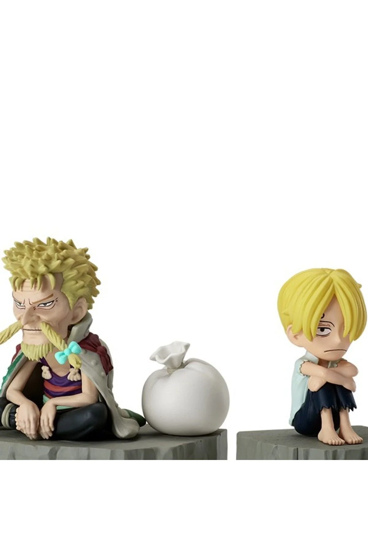 فیگور BANPRESTO ONE PIECE WORLD COLLECTION FIGUR LOG STORIES مجسمه سانجی و زف BANDAI