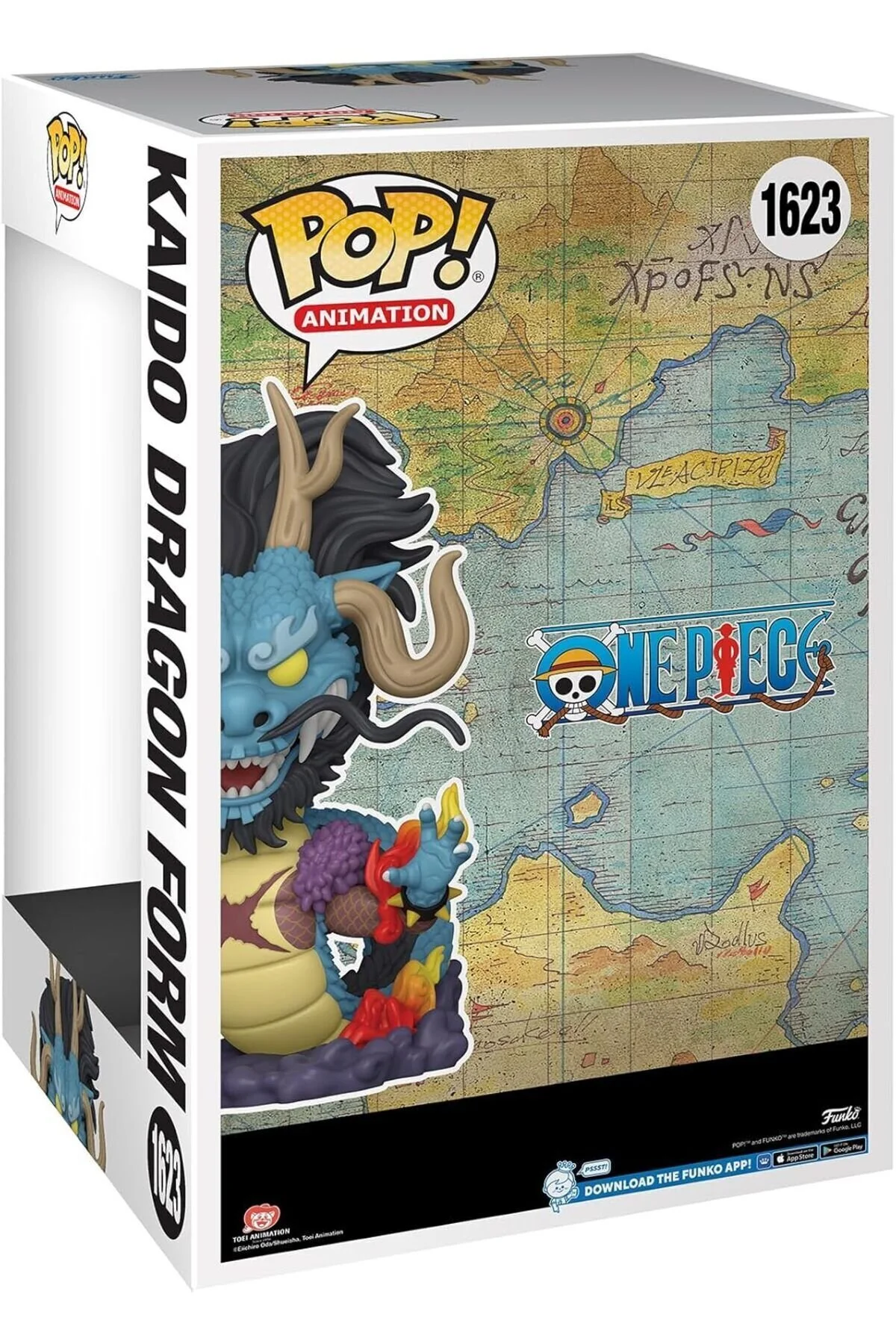 فیگور منفجر شدن جامبو انیمیشن : یک قطعه اژدها کیدو اورجینال Funko