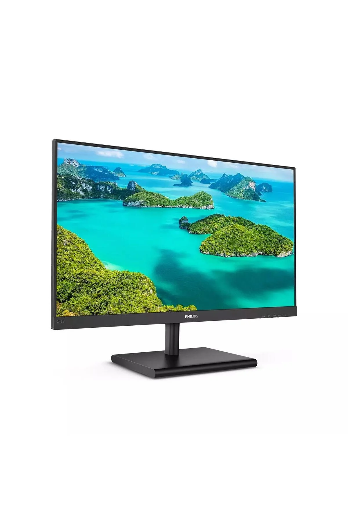 245E1S HAND 23.8 LED IPS 4MS 75HZ 2560X1440 QHD VGA HDMI DP VESA AMD FREE SYNC BLACK MON فیلیپس Philips