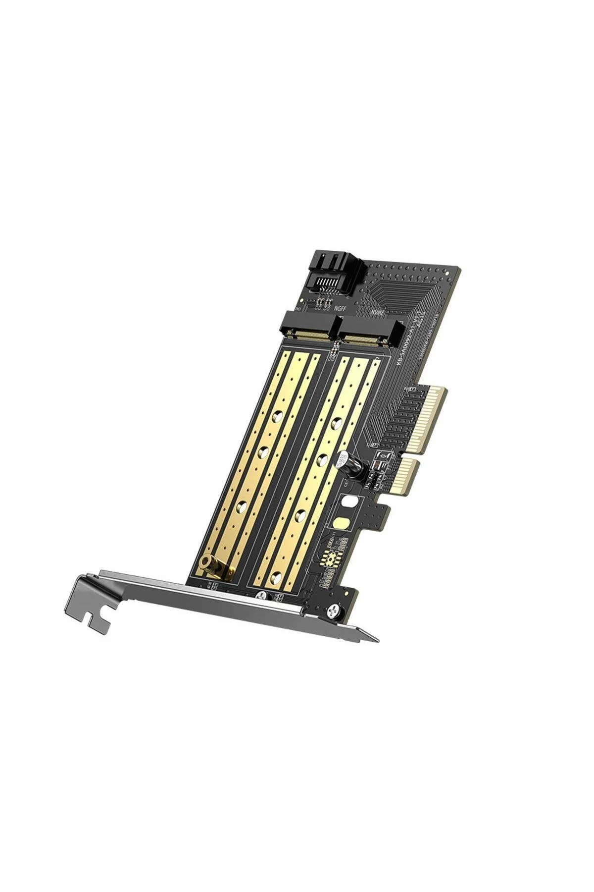 قطعات یدکی کامپیوتر کارت آداپتور خواننده PCIE 3.0 M.2 NVME و NGFF Ugreen