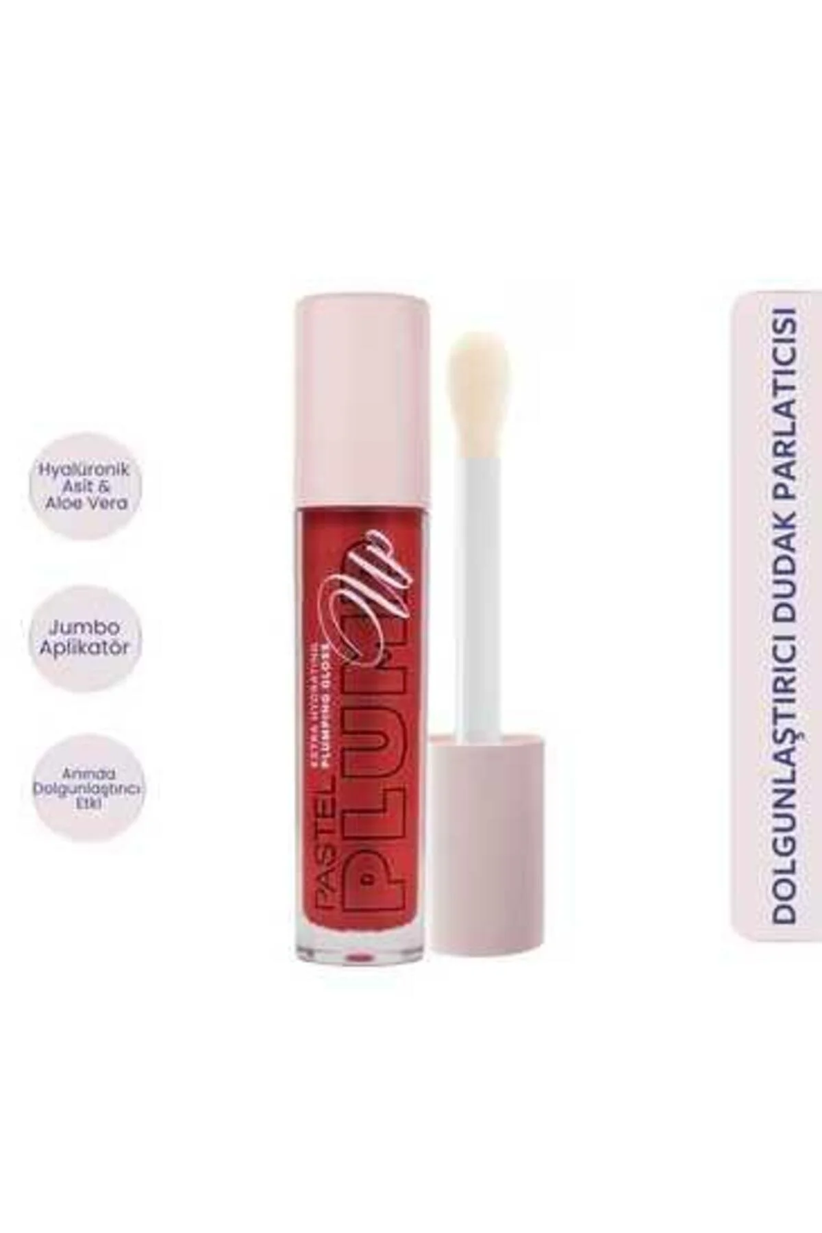 براق کننده لب مدل Plump Up رنگ قرمز و خاصیت مرطوب کنندگی بالا پاستل Pastel