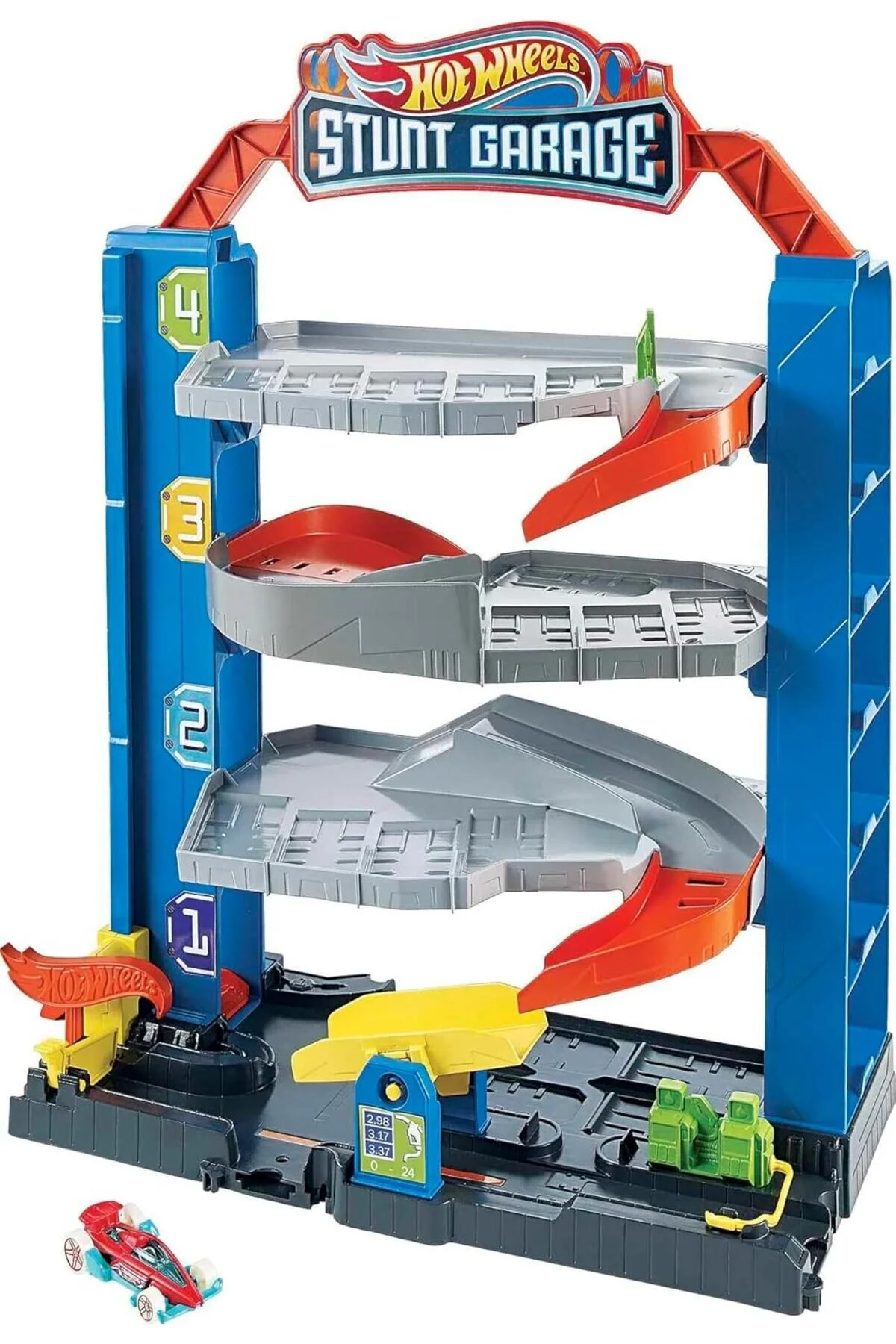 ماشین اسباب بازی مینی گاراژ 4 سال و بالاتر GNL70 هات ویلز اورجینال HOT WHEELS