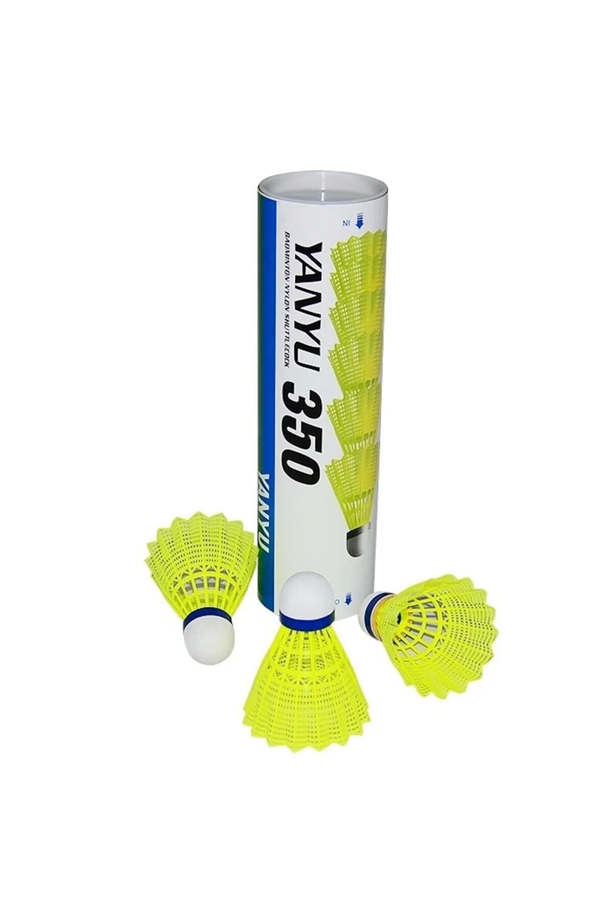 توپ بدمینتون سفید مردانه و زنانه BAD 350 آموزش BALL 6 آوسا Avessa