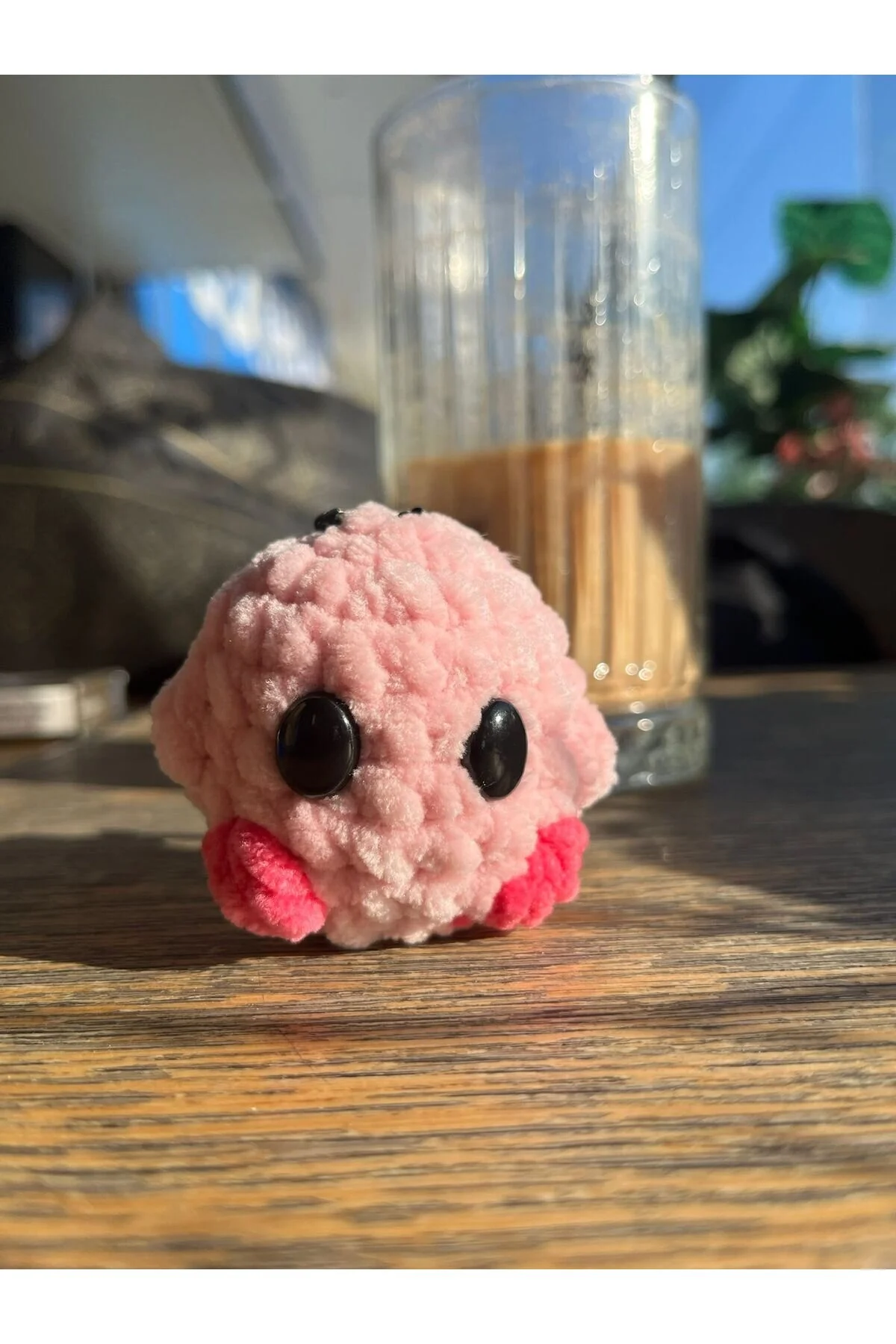 فیگور KIRBY PLUSH بافنده اورجینال örgü