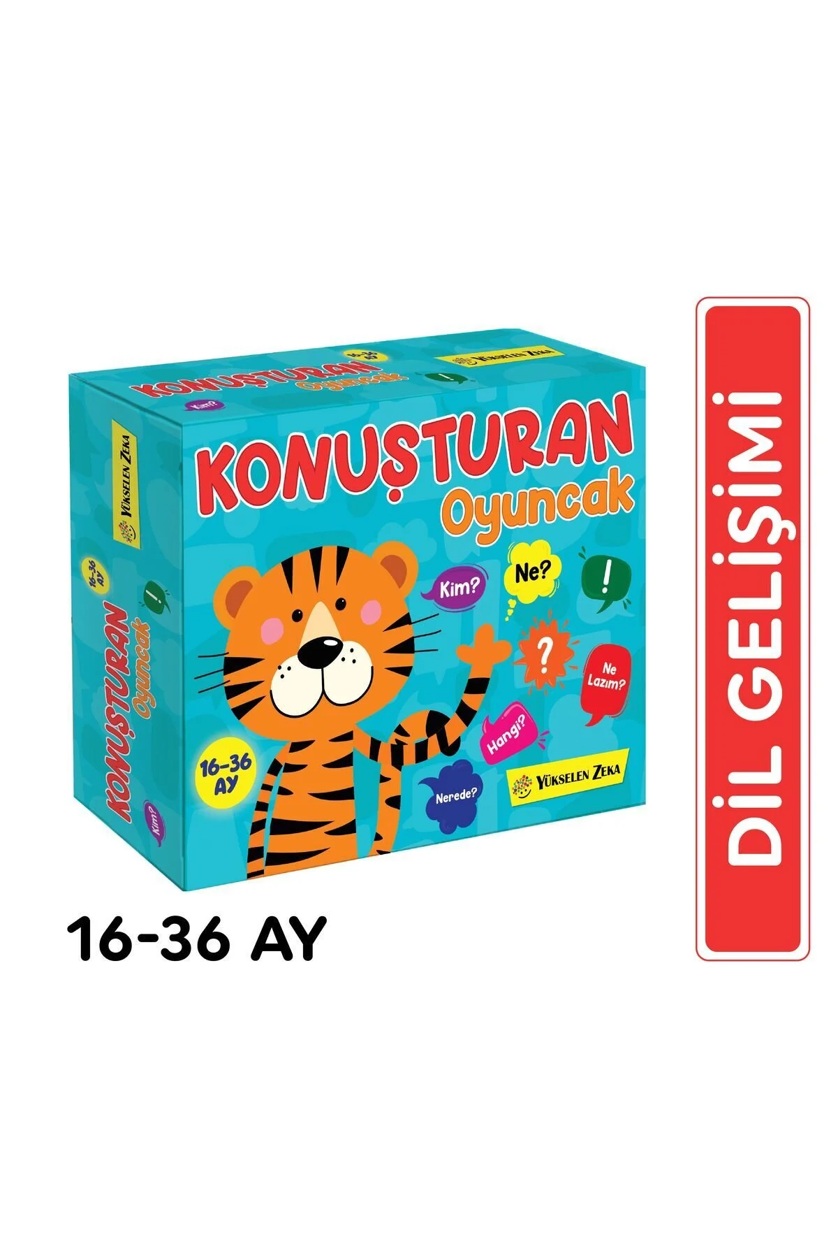 کتاب های فعالیت و آموزشی 16 36 ماه صحبت کردن yükselen zeka