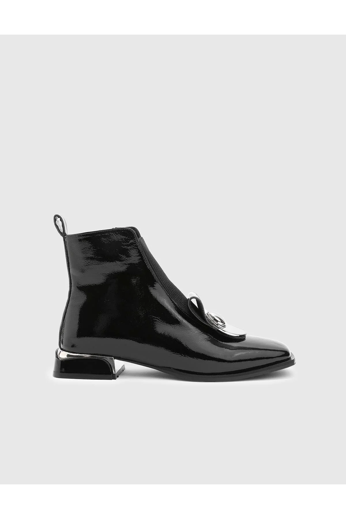 کفش زنانه GAEL LEAINE LEATHER WOMEN پاشنه بلند سیاه ایلوی İlvi