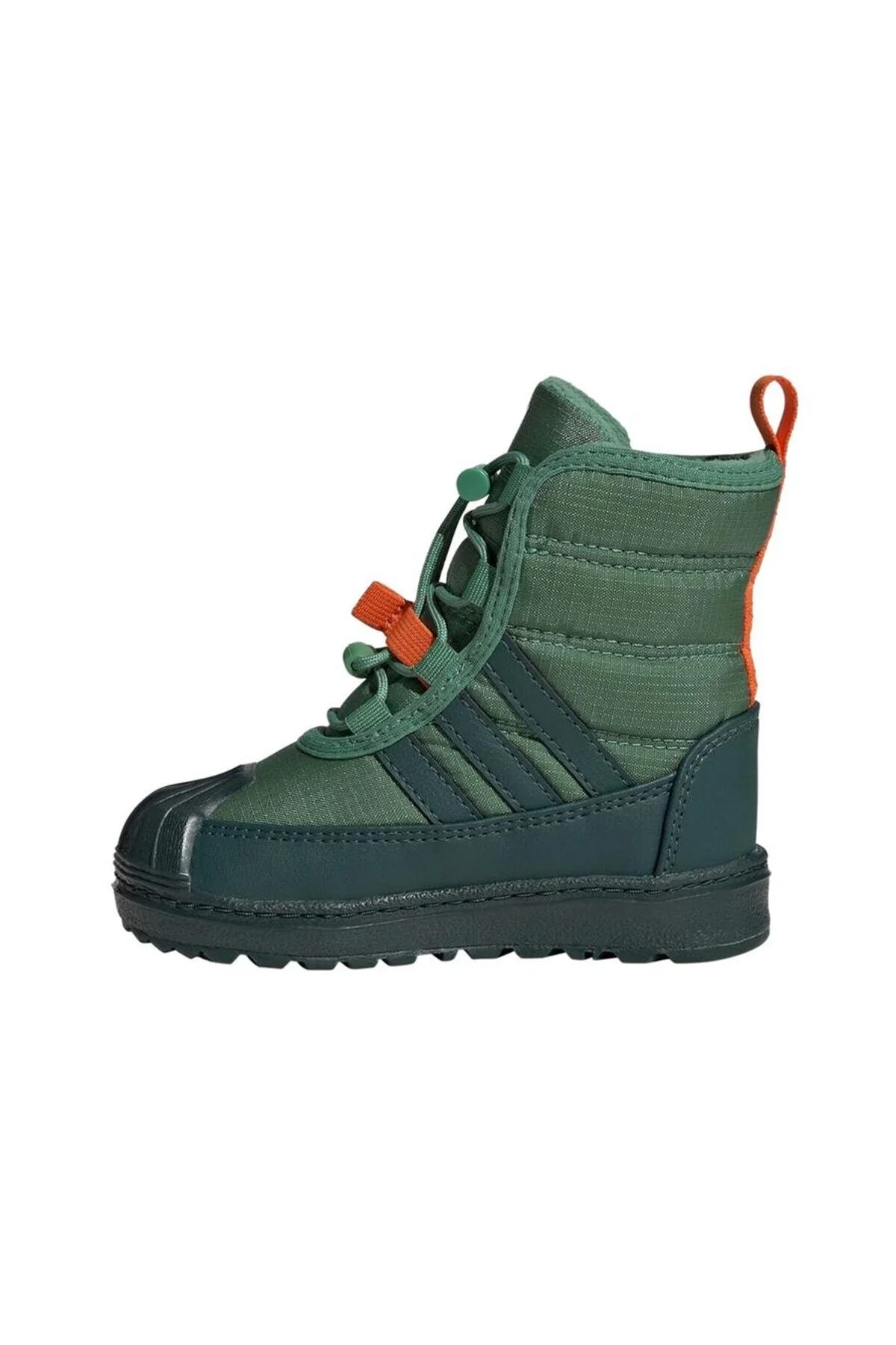 بوت پوتین پسرانه دخترانه یونیسکس Superstar 360 Boot Bebek Ve &Ccedil;Izme Yeşil آدیداس adidas