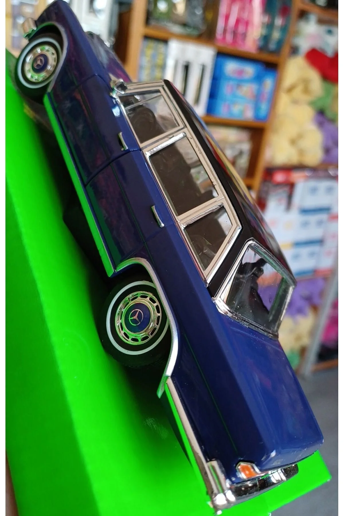 مدل خودرو مرسدس بنز 600 METAL CLASSIC MAKAM CAR 1963 1:24 مجموعه DIECAST 18X8CM OYUNCAKSAHİLİ
