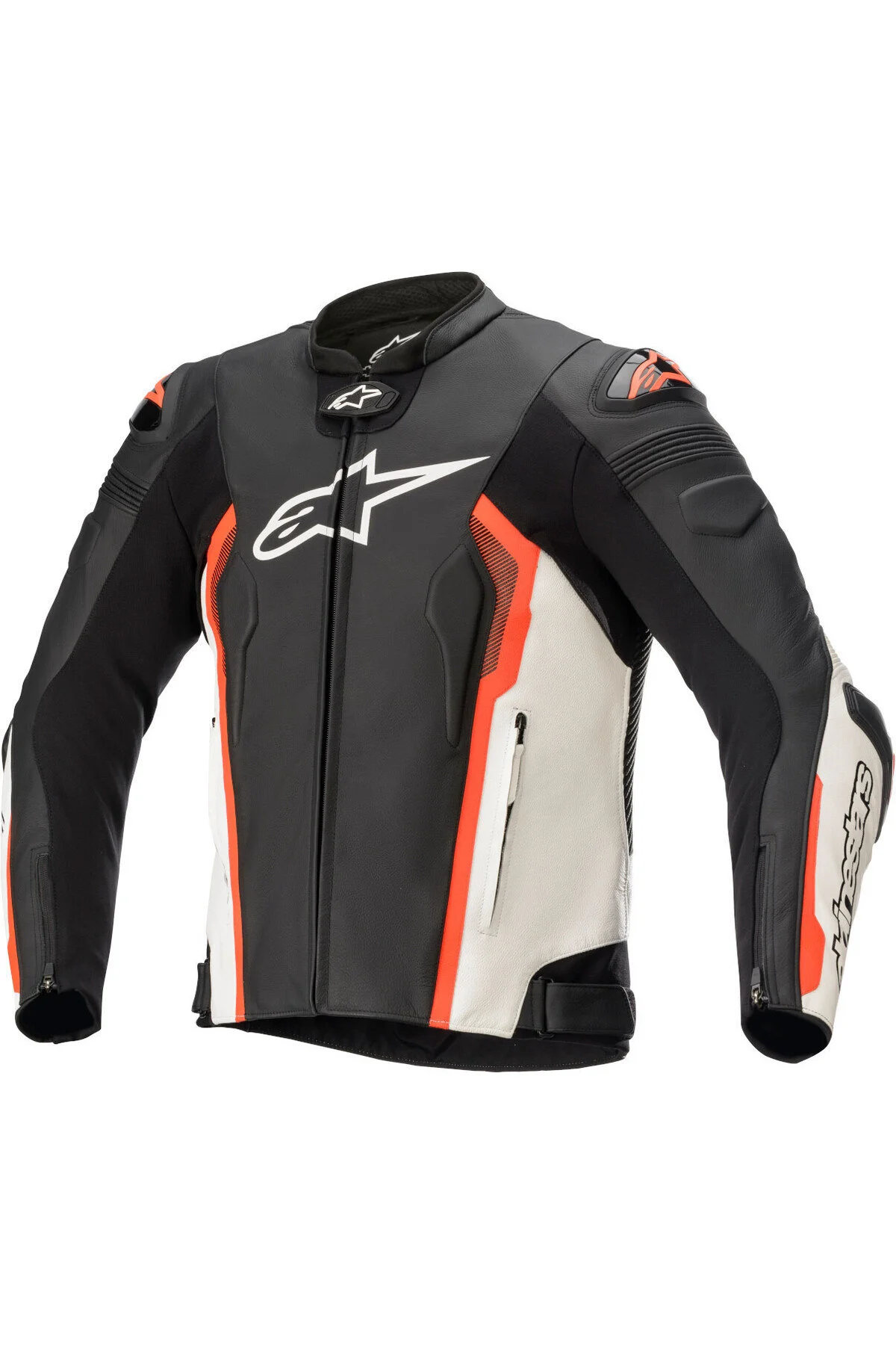 کاپشن موتورسوار مردانه موتور کت چرمی Missilie V2 آلپاین استارز Alpinestars