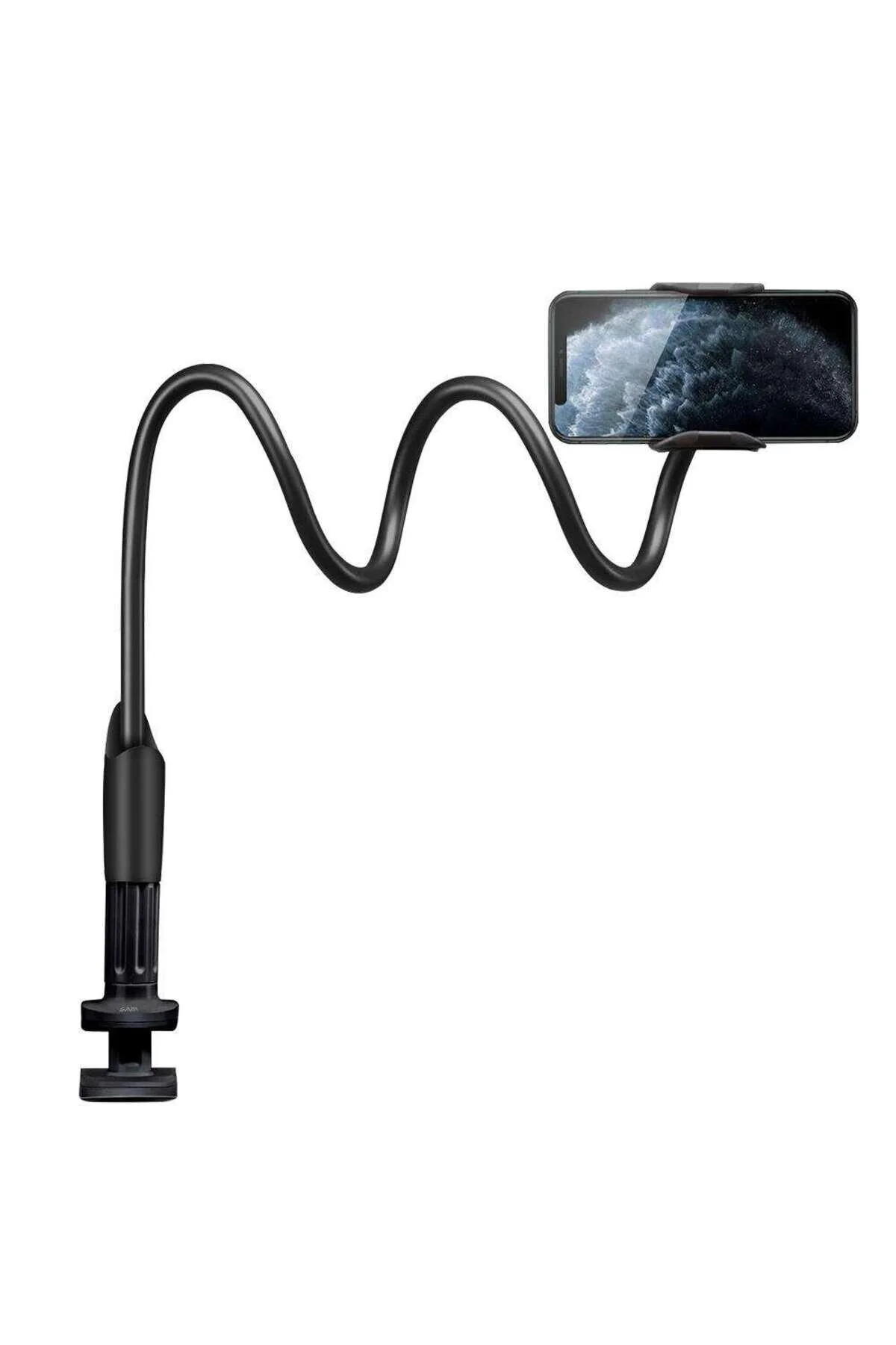 پایه نگهدارنده تلفن در خودرو SAIJI IVY ACROBAT انعطاف پذیر سیاه Bix
