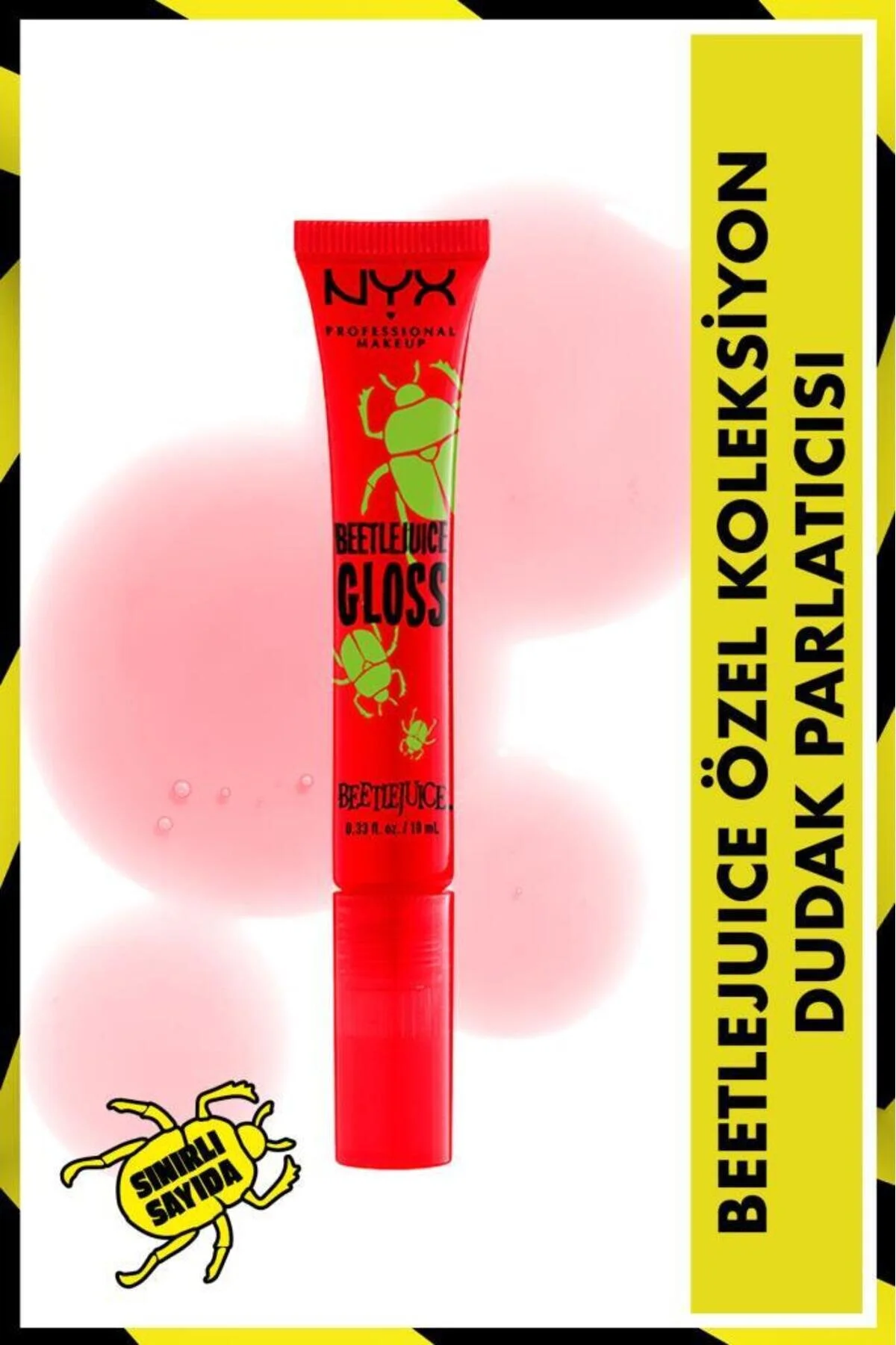مجموعه خصوصی لب گرافر BEETLEJUICE نیکس NYX Professional Makeup