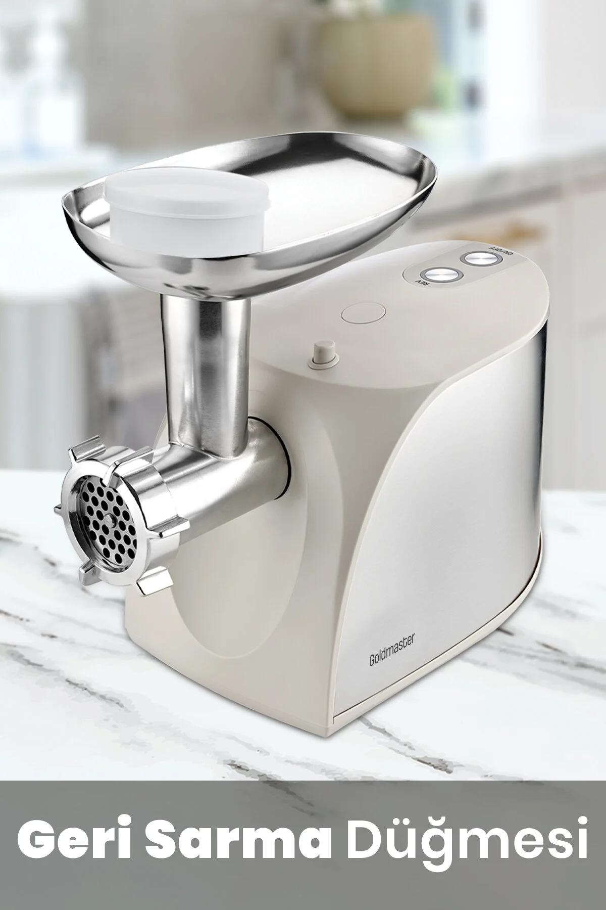 خردکن و غذا ساز چرخ گوشت GM 217 2000W اورجینال GoldMaster