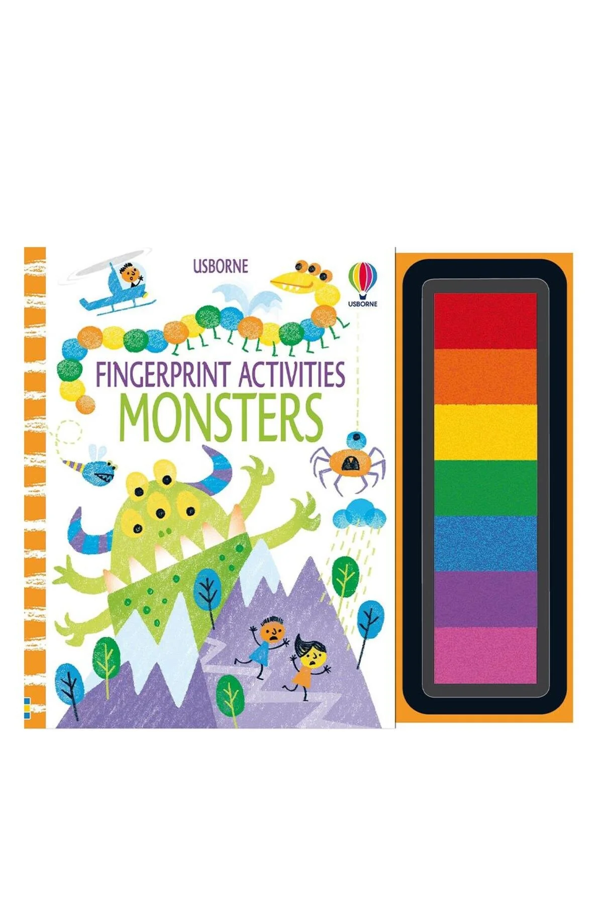 کتاب های کودک به زبان خارجی فعالیت اثر انگشت: هیولا Usborne