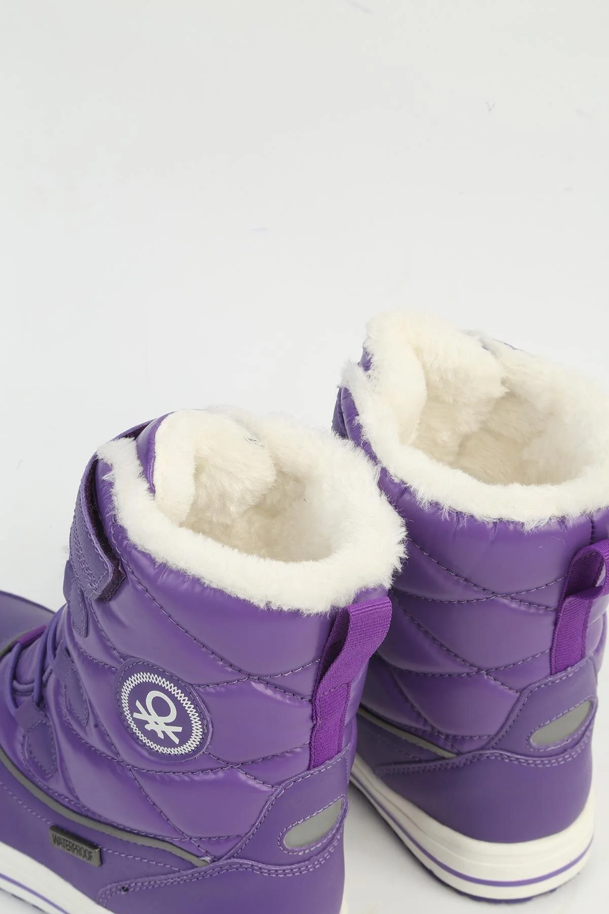بوت پوتین دخترانه پسرانه یونیسکس ® Purple Waterplate Propop Kids Import بنتون Benetton