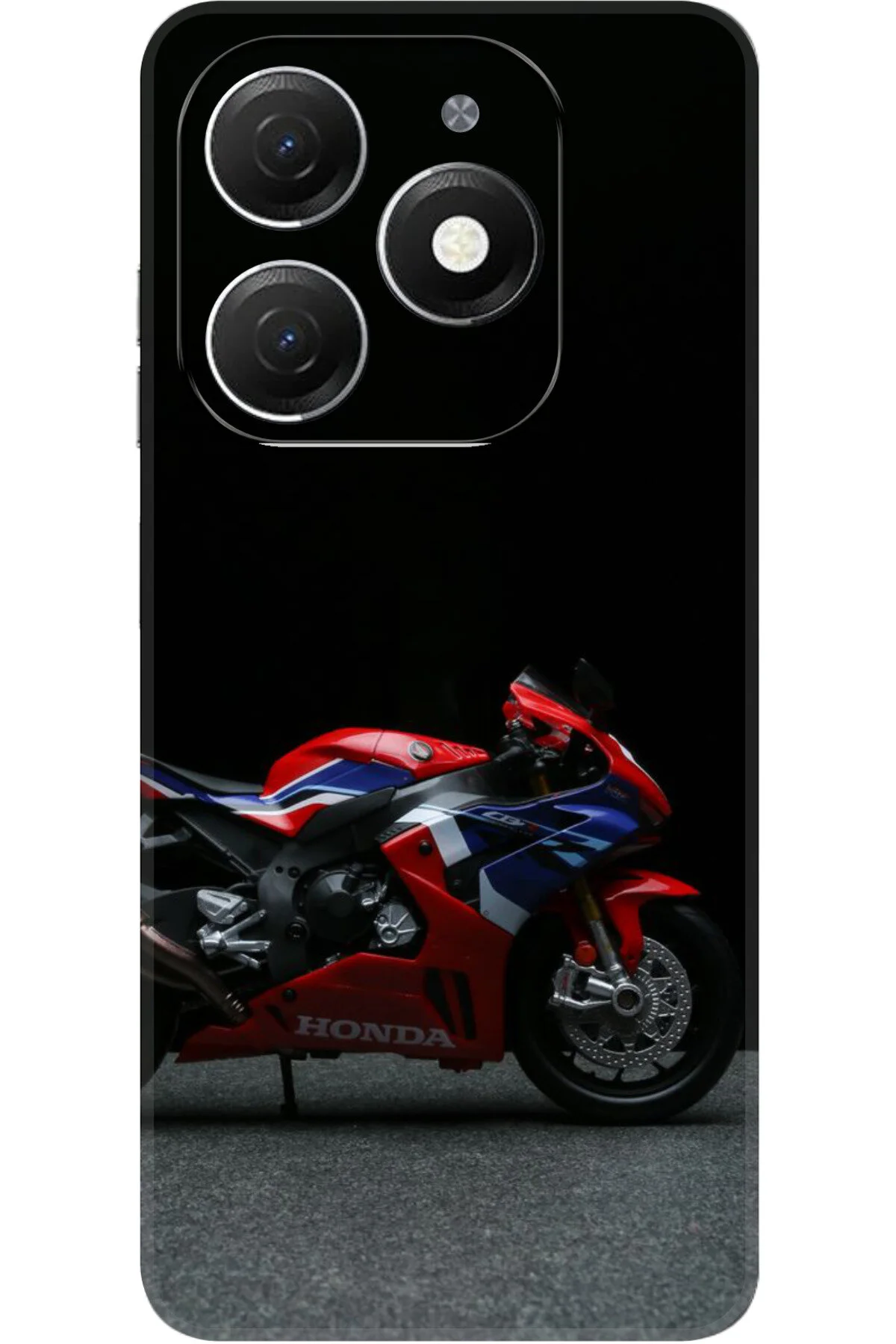 کاور و قاب سیلیکونی HD+ طرح دار هوندا با دوربین سازگار X7 omix