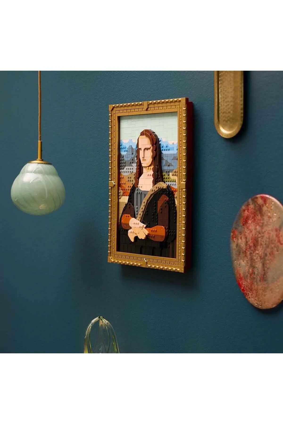 لگو و اسباب بازی های ساخت محور MONA LISA 31213 کلکسیونی تزئینی قابل نمایش برای بزرگسالان LEONARDO DA اورجینال LEGO