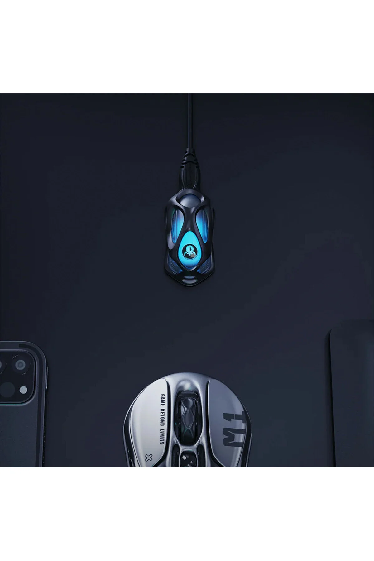 ماوس M1 PRO MERCURY GAMING MOUSE سازگار با 4K بی سیم Gravastar